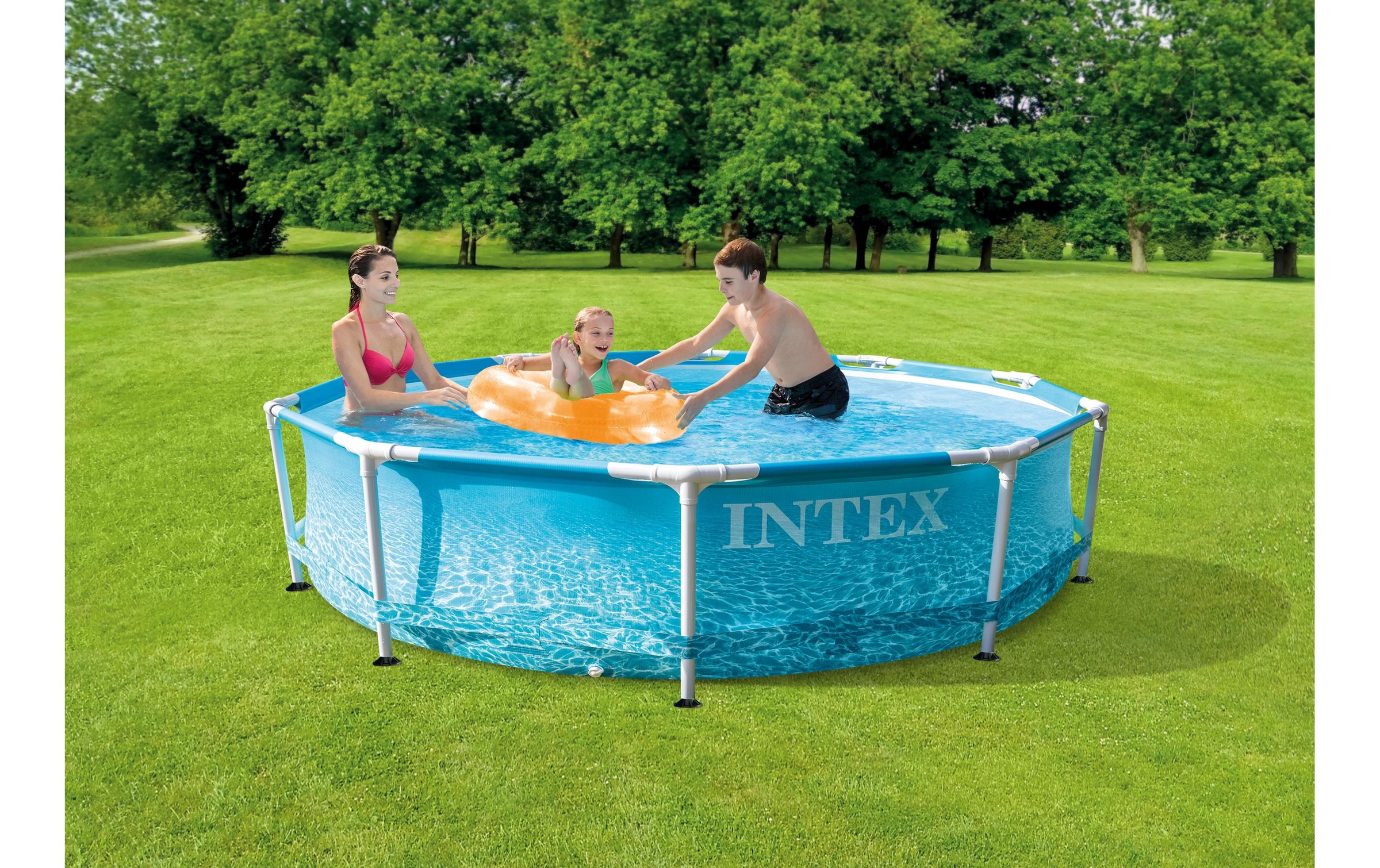 Intex Framepool »Metal Frame Beachsize 30«