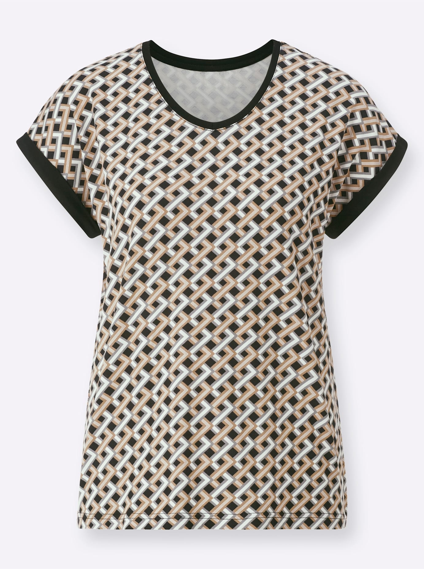 Inspirationen V-Shirt »V-Shirt«, (1 tlg.)