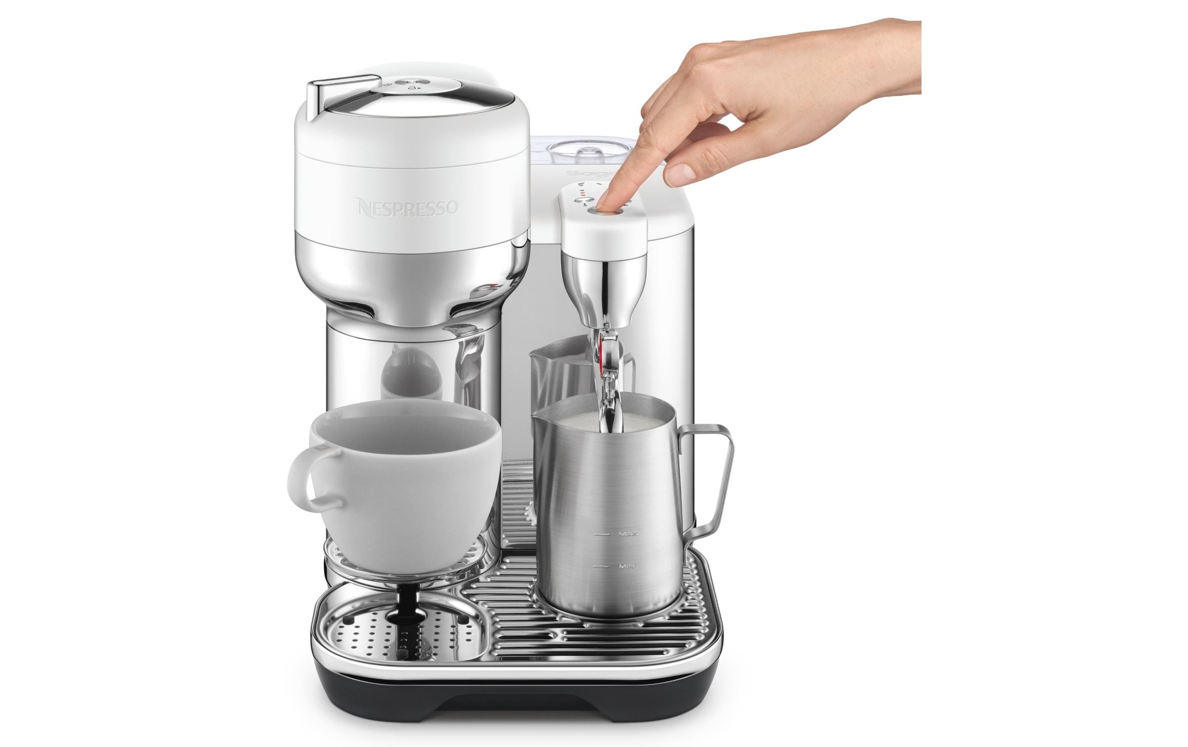 Sage Kapselmaschine »Nespresso Vertuo Creatista Sea Salt«