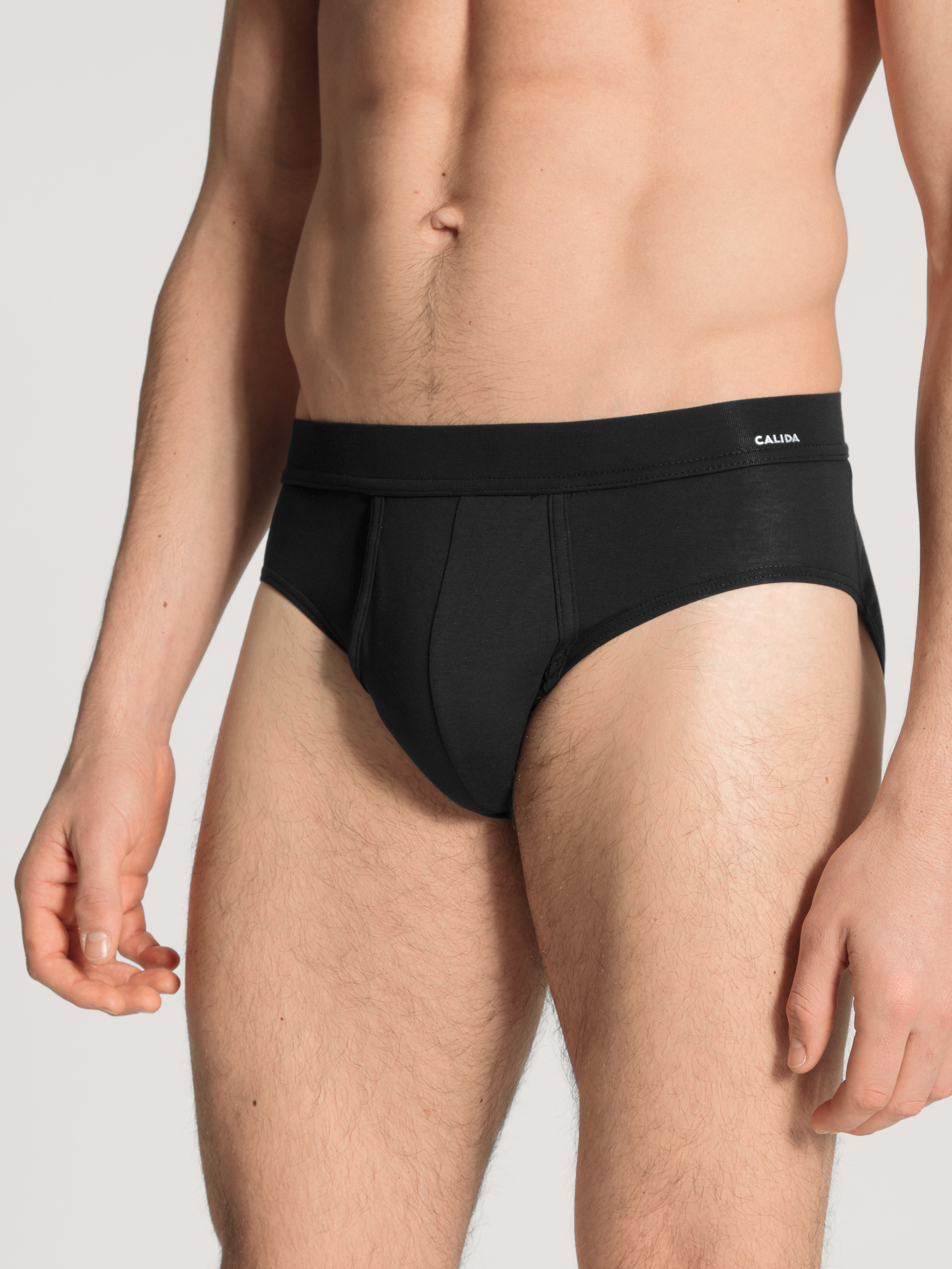 Image of CALIDA Slip "Cotton Code" Baumwoll-Mix, elastisch, mit Eingriff, weich
