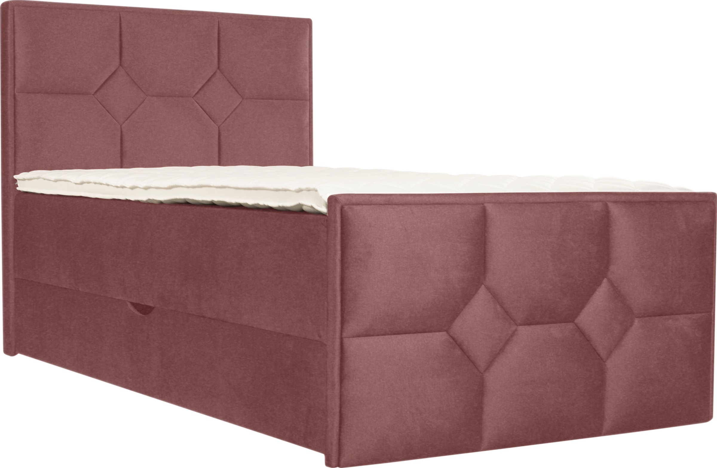 Leonique Boxspringbett »Ambre« mit Taschen-Federkernmatratze