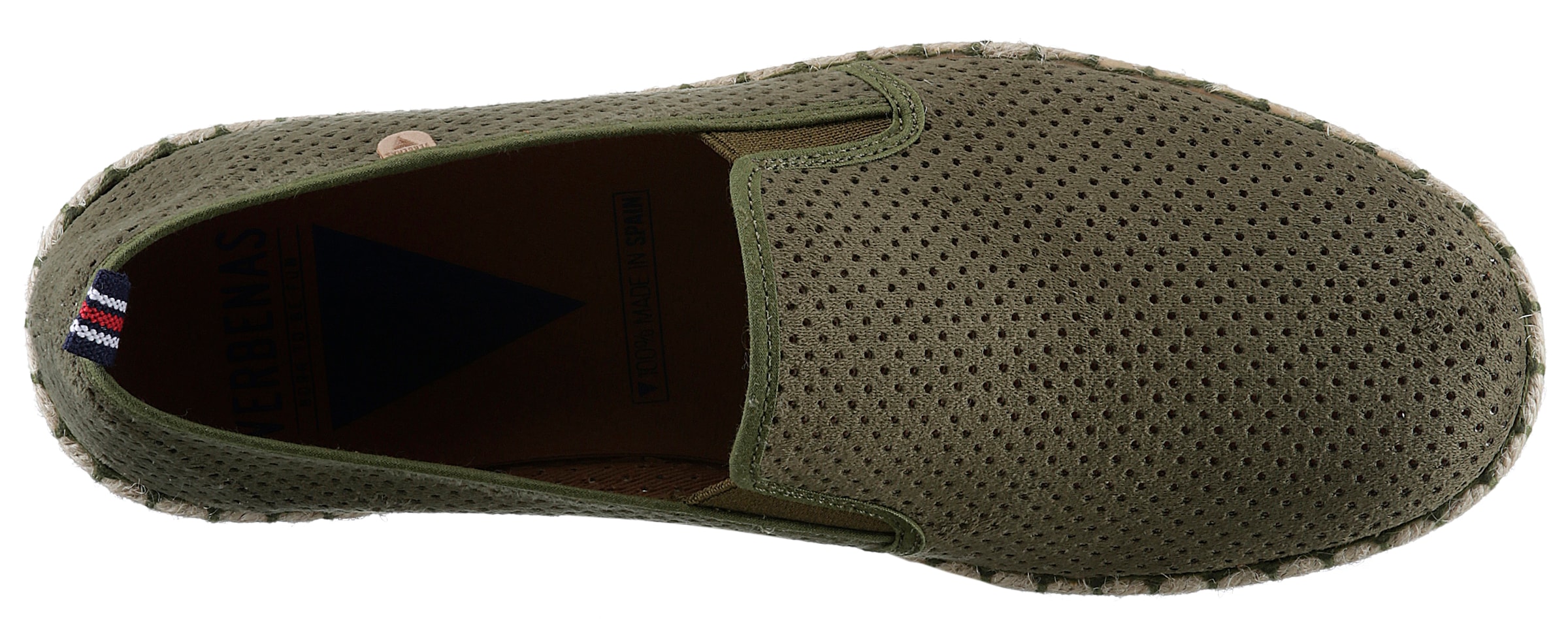 VERBENAS Espadrille »Tom Pacific«, Loafer, Slipper, Sommerschuh, Strandschuh mit Stretcheinsätze