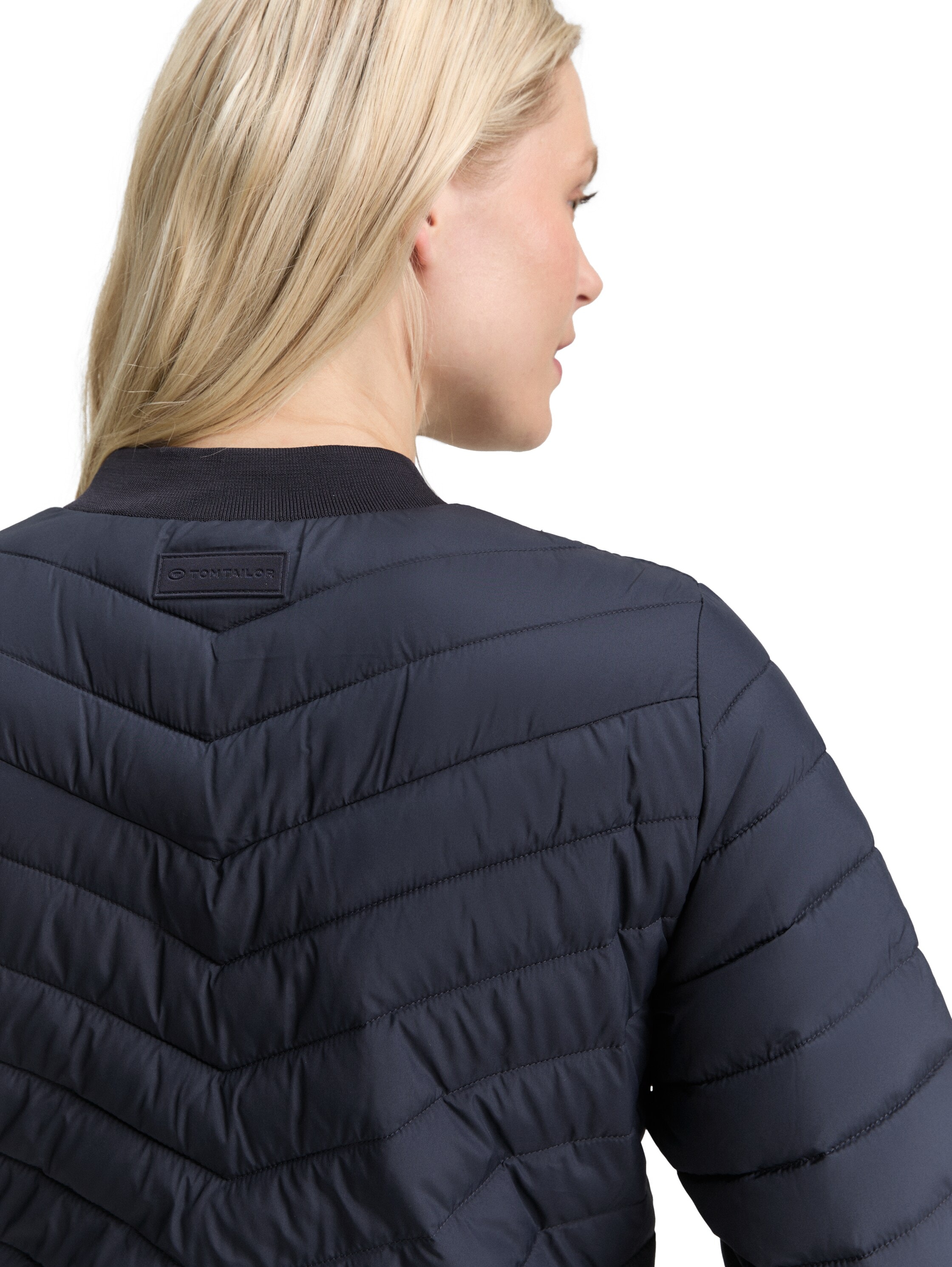 TOM TAILOR Steppjacke, ohne Kapuze, mit Taschen