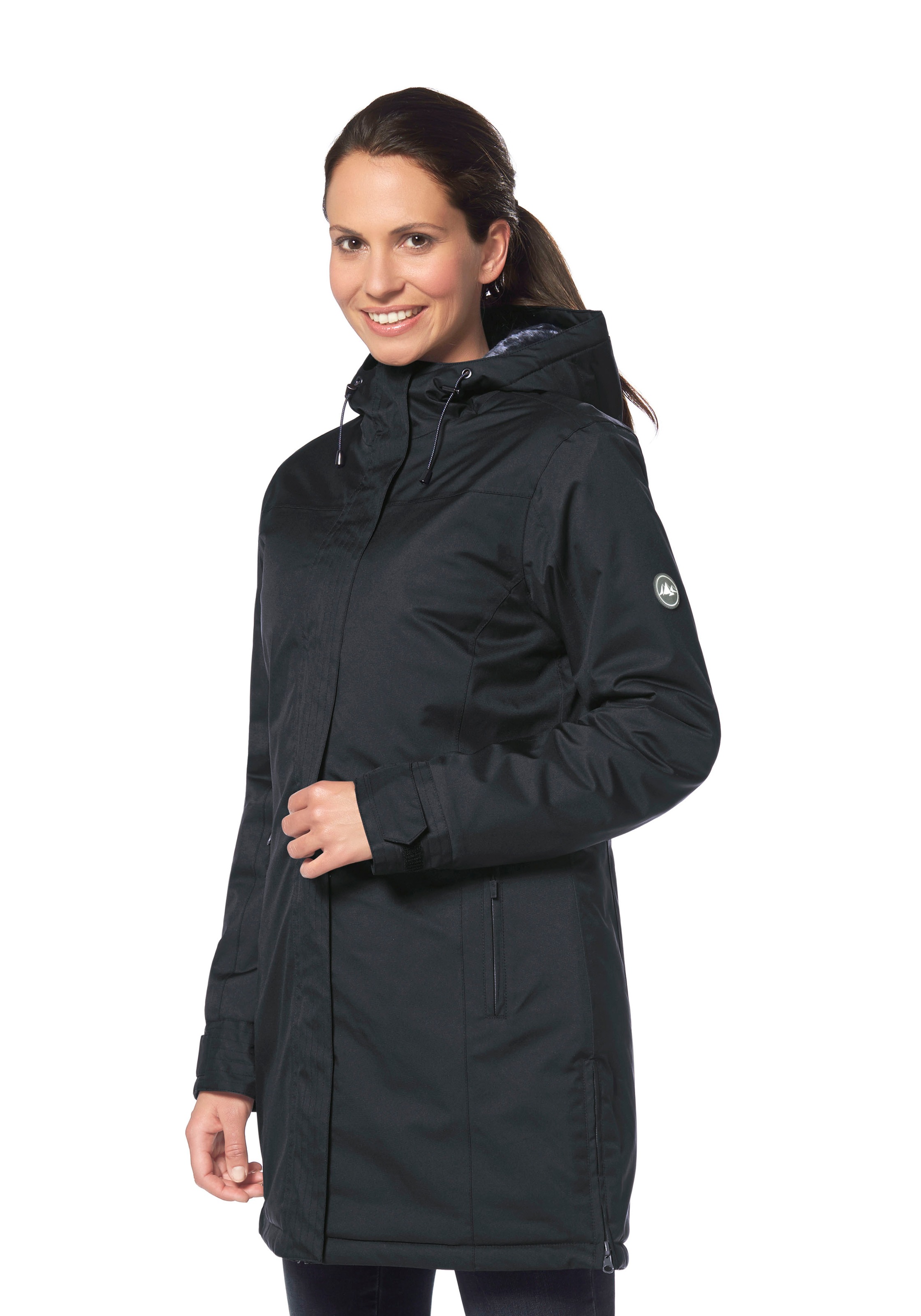 Image of Polarino Funktionsmantel, Seitliche Reissverschlüsse am Saum bei Ackermann Versand Schweiz