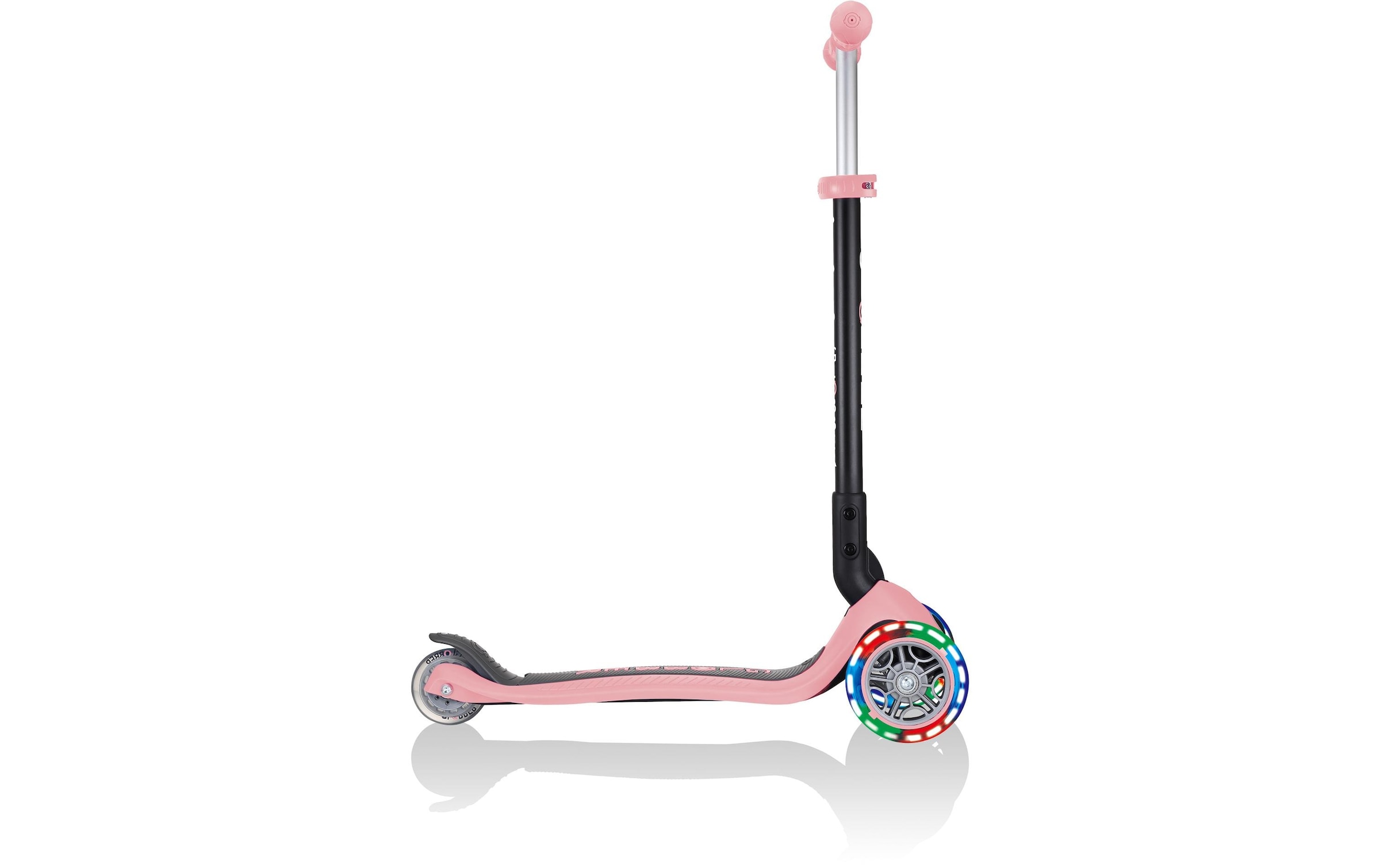 Globber Scooter »GO UP Foldable Plus Lights, Pastel Rosa«