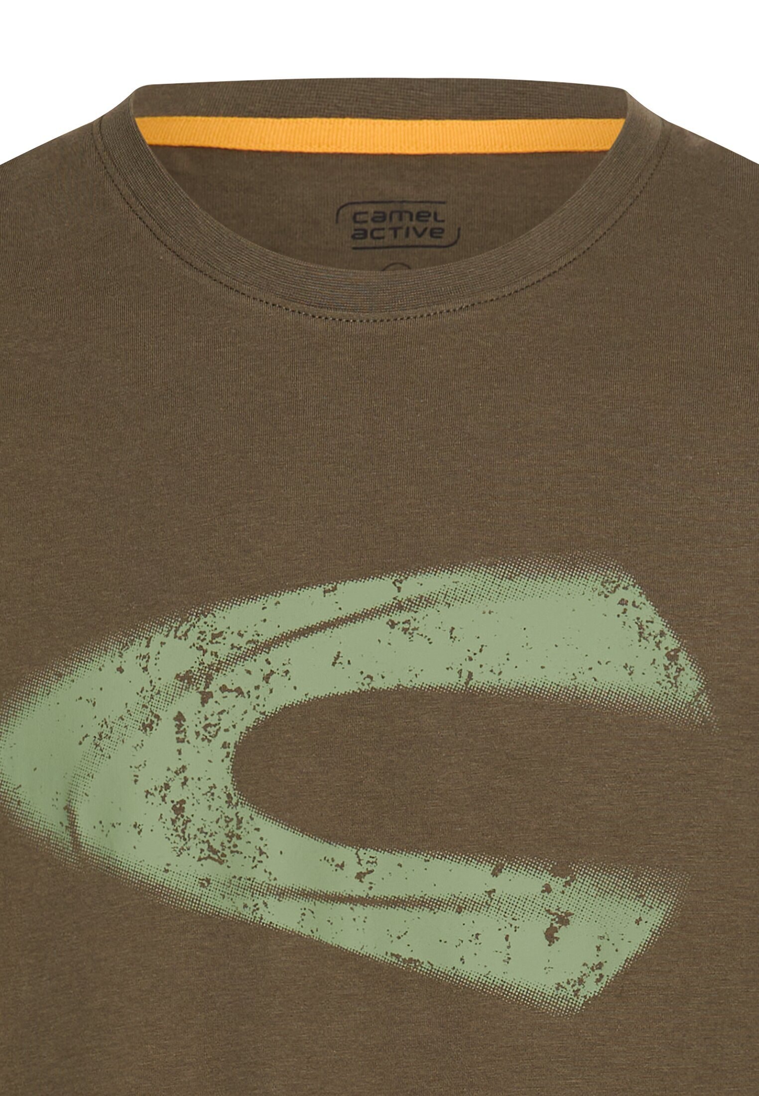 camel active Kurzarmshirt Sommershirt mit Logoprint