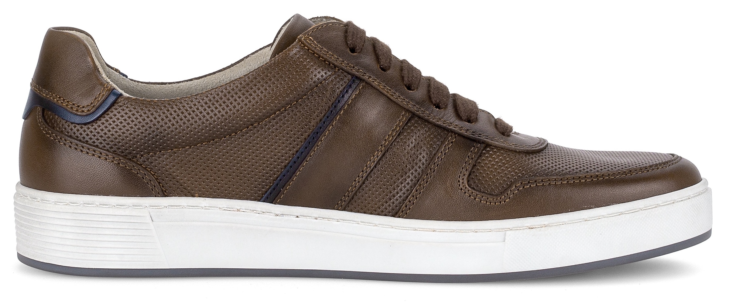 Pius Gabor Sneakers  chaussure de loisirs, chaussure confort, chaussure à lacets avec surpiqûres décoratives, largeur G