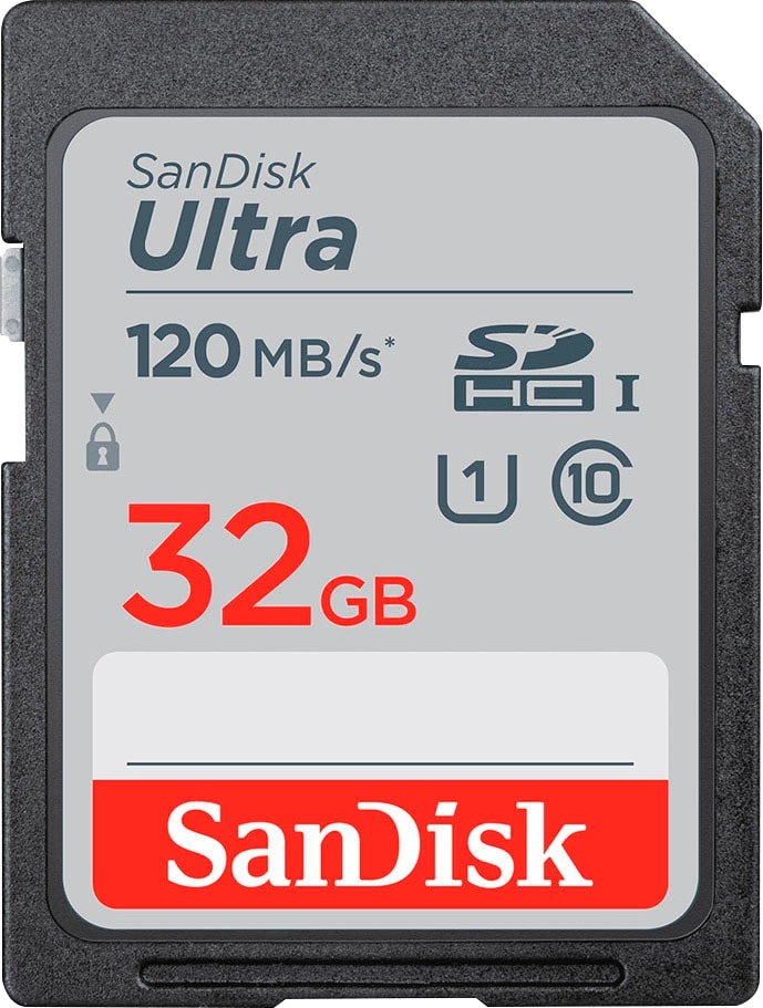 Speicherkarte »Ultra® SDHC™ UHS-I 32 GB«, (Class 10 120 MB/s Lesegeschwindigkeit)