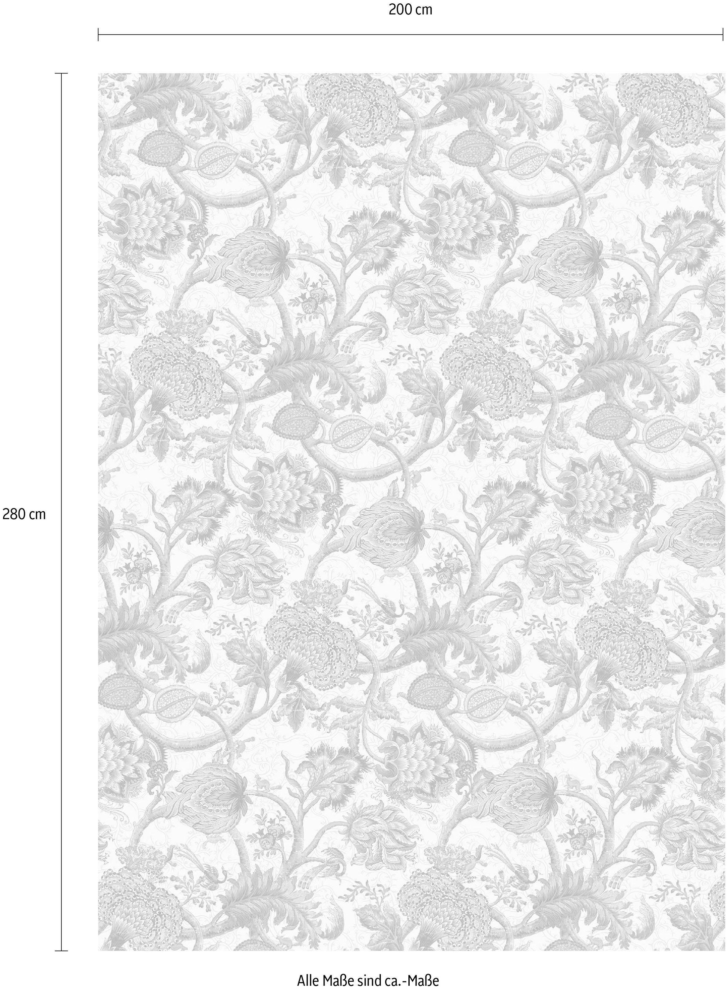 Komar Papier peint intissé »Digitaldruck Vlies -  Fleurs - Grösse 200 x 280 cm« imprimé Wohnzimmer, Schlafzimmer