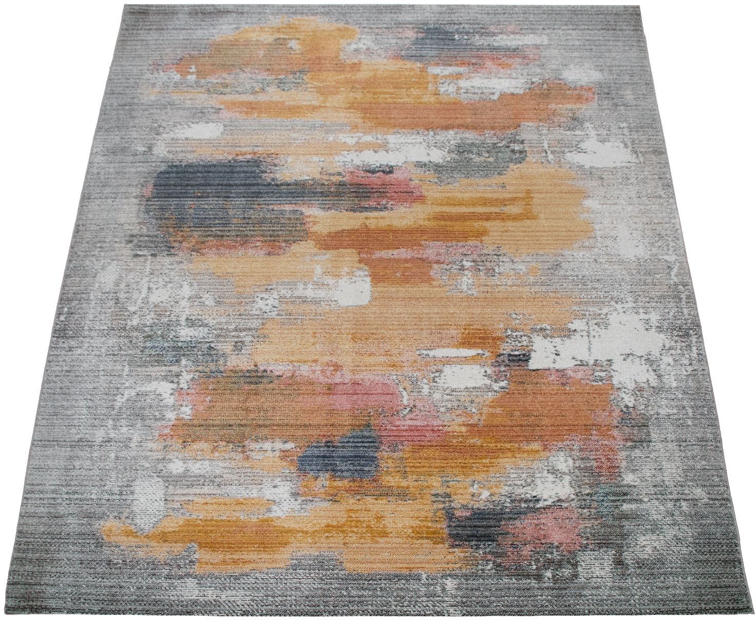 Image of Paco Home Teppich »Harnuba 755«, rechteckig, 9 mm Höhe, Kurzflor, modernes abstraktes Motiv, verwaschene Optik, Wohnzimmer bei Ackermann Versand Schweiz