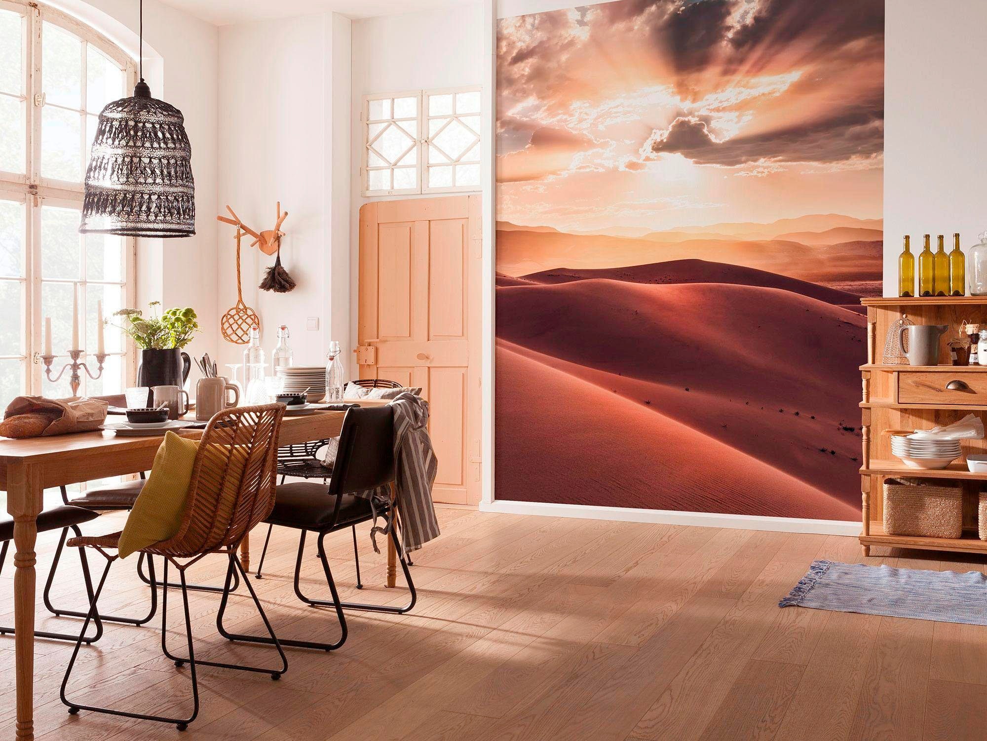 Komar Vliestapete »Digitaldruck Vlies -  God Rays - Grösse 200 x 250 cm« bedruckt glatt Wohnzimmer, Schlafzimmer