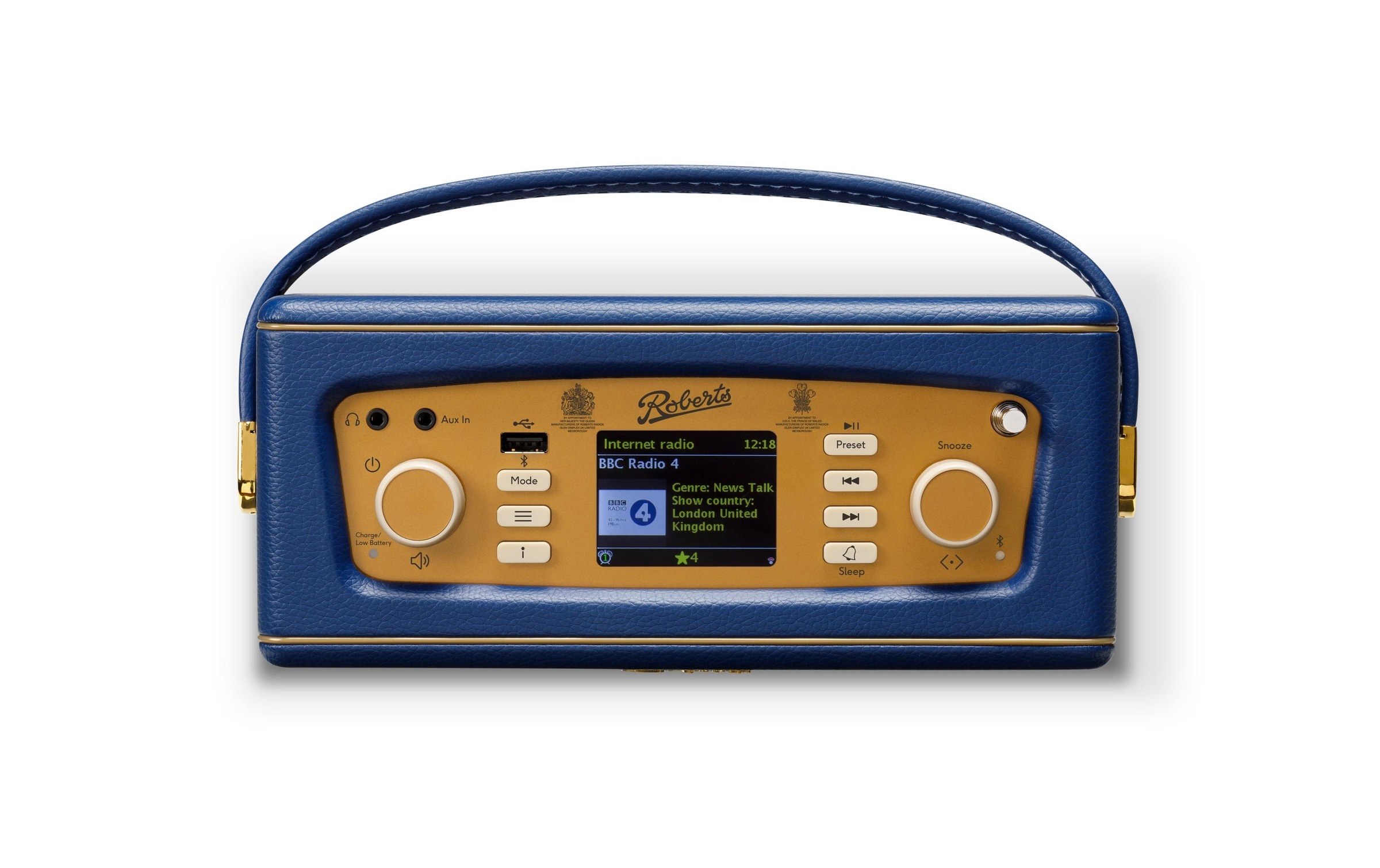 ROBERTS RADIO Digitalradio (DAB+) »Revival iStream«, (Bluetooth FM-Tuner-Internetradio-Digitalradio (DAB+)