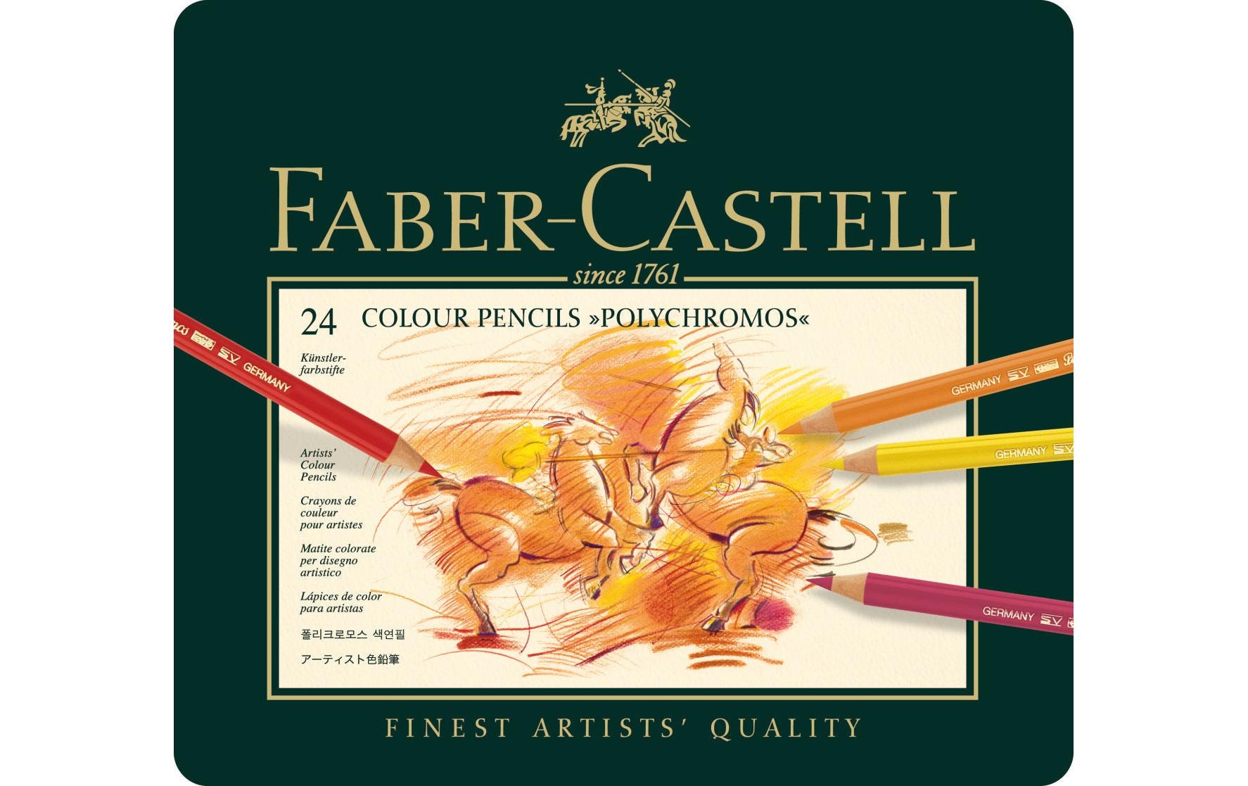Faber-Castell Polychromos »24er Metalletui«