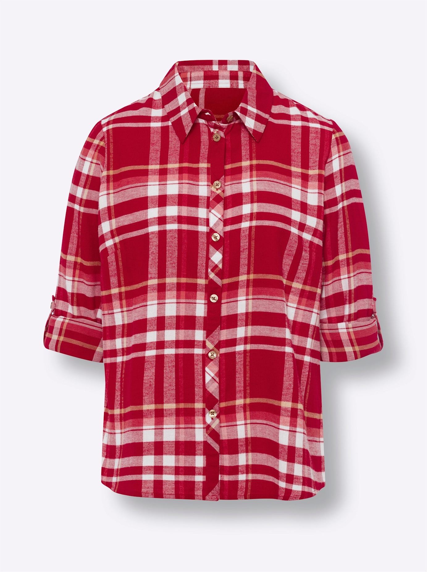 Classic Basics Flanellbluse