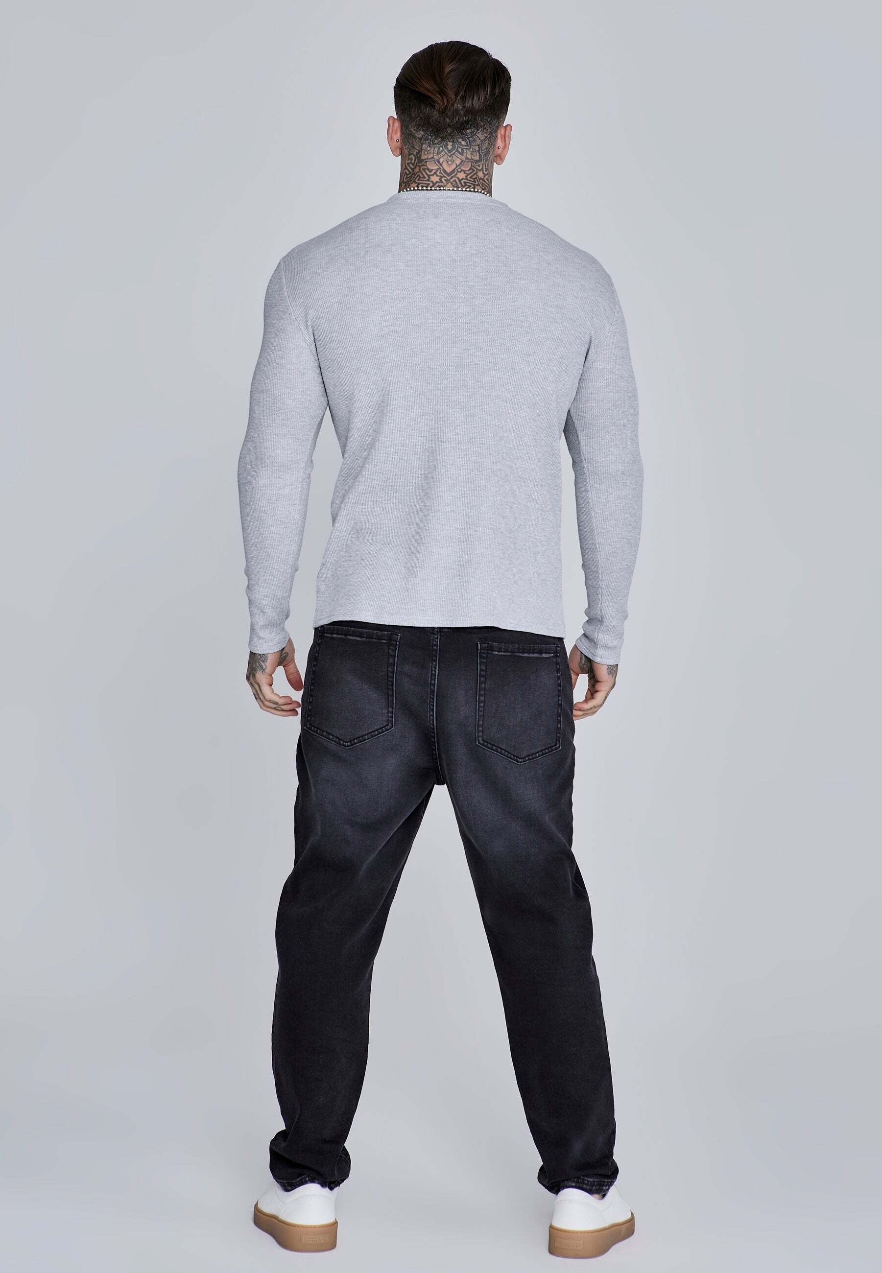 Siksilk T-Shirt »Siksilk T-Shirt Henley T-Shirt«