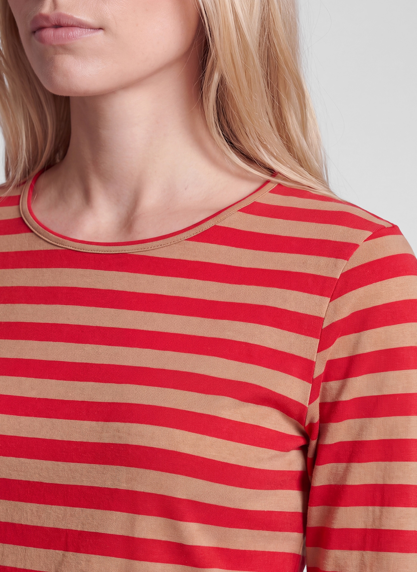 Rabe T-shirt à manches longues im Streifen-Design