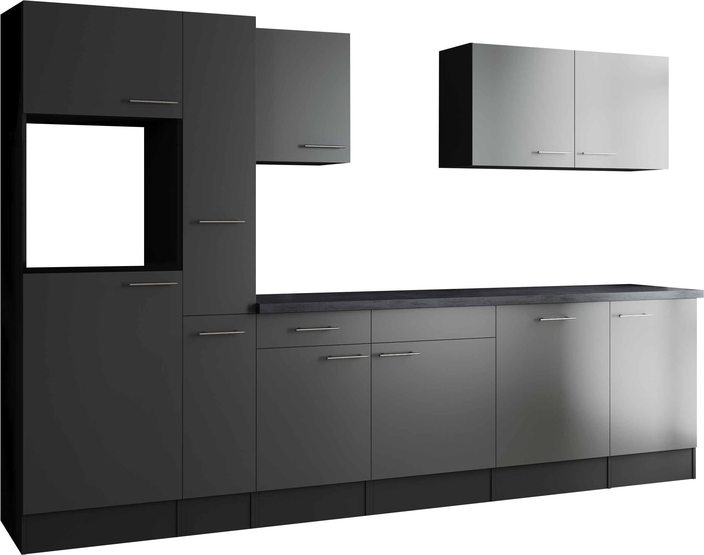 RESPEKTA Kitchenette »Oliver« largeur 310 cm, hauteur de travail 90 cm, configuration exclusive pour OTTO