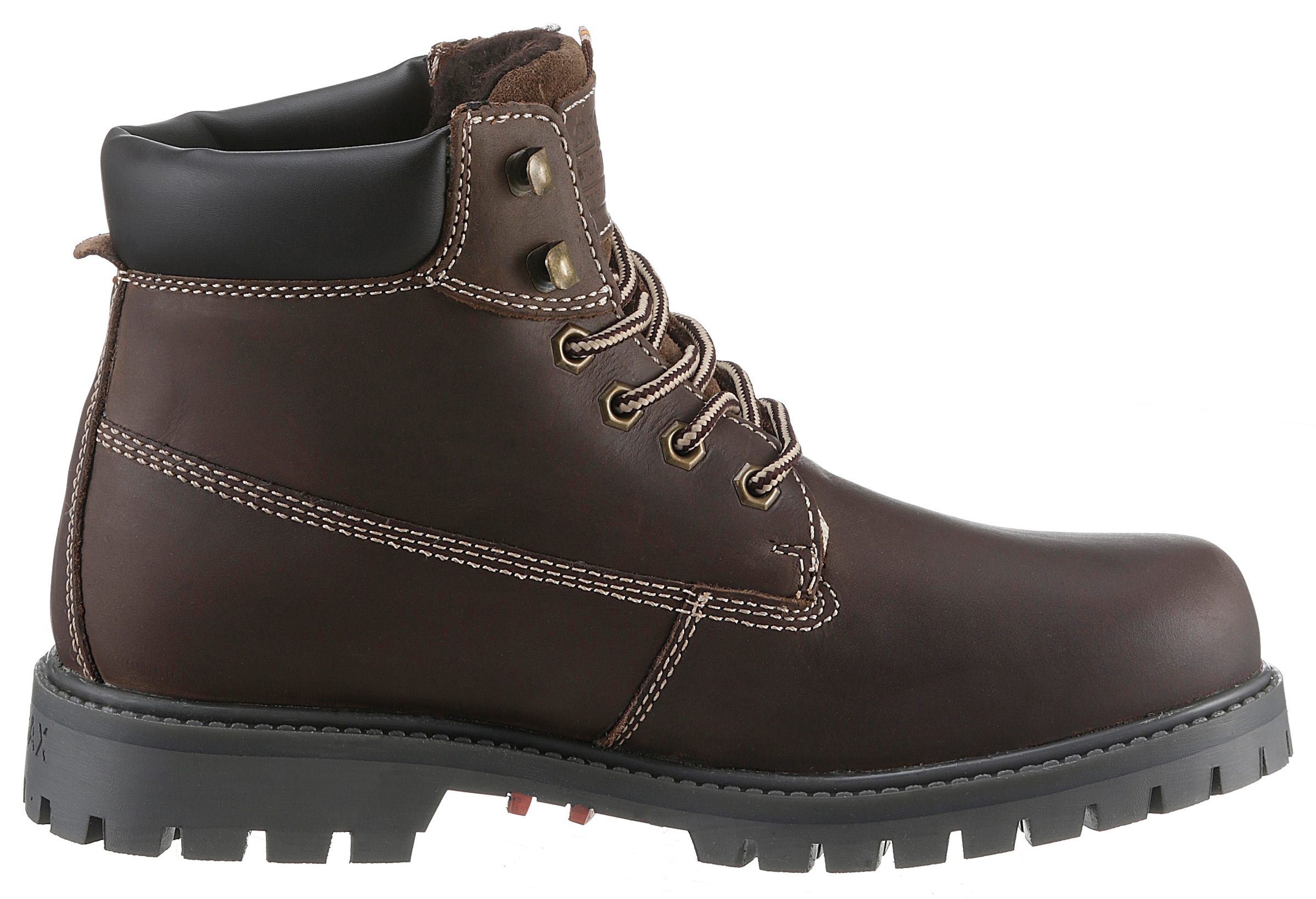 Dockers by Gerli Bottes d'hiver  Workerboots, Schnürstiefel mit Blockabsatz