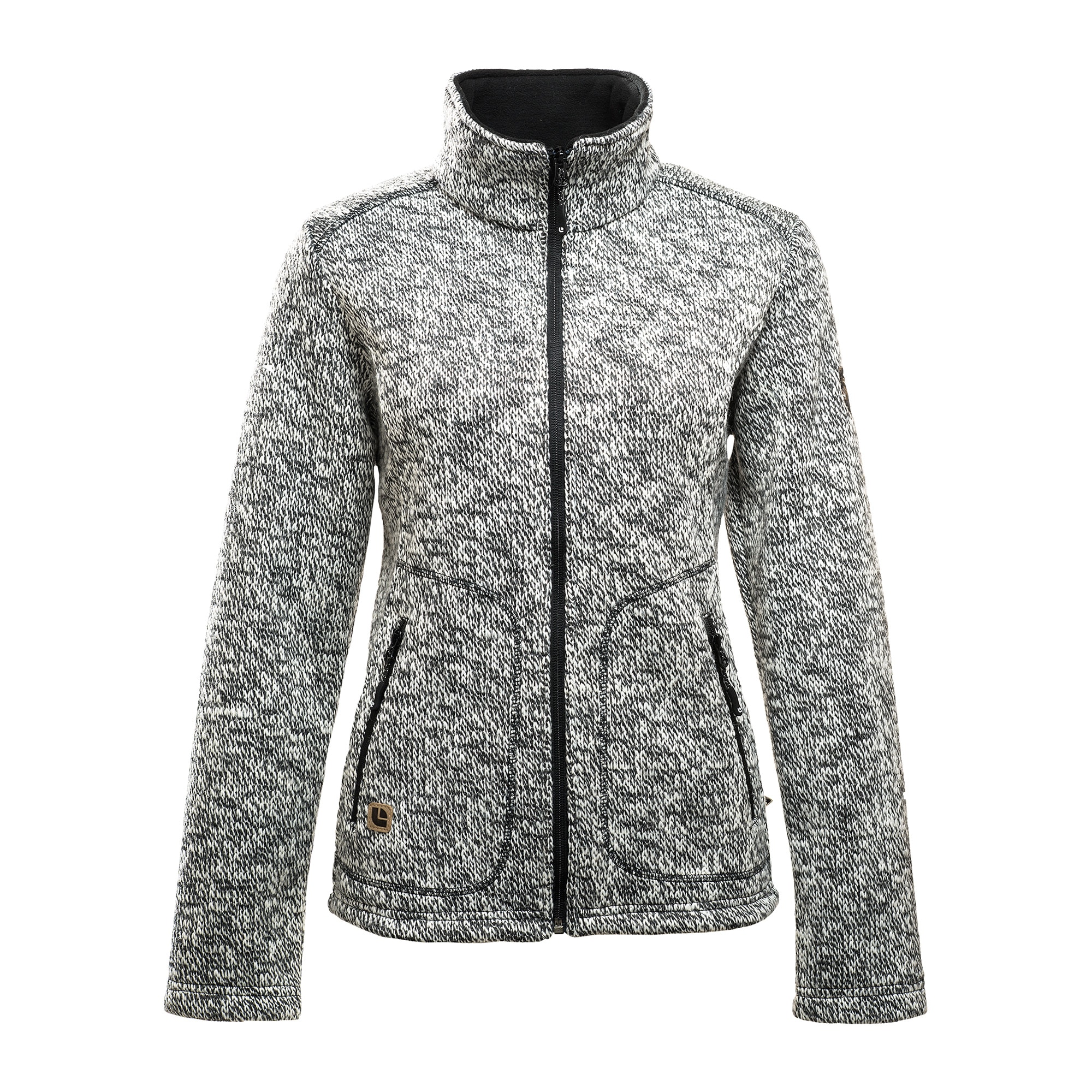 Strickfleecejacke »WILLMORE MELANGE WOMEN«, in edler Optik