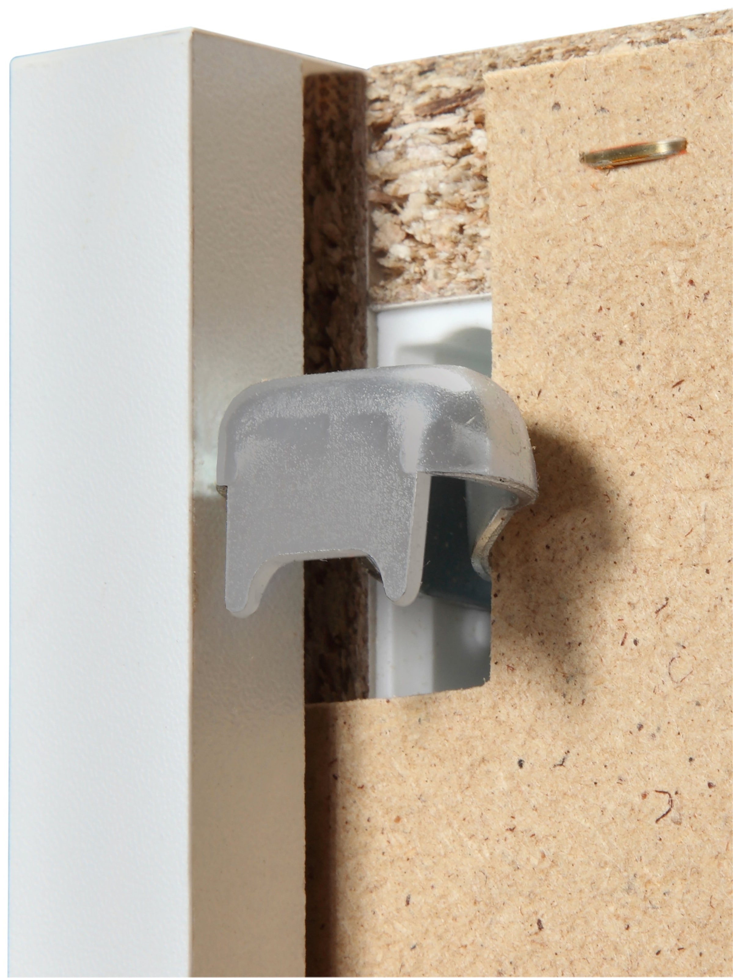 wiho Küchen Armoire suspendue en verre »Michigan«