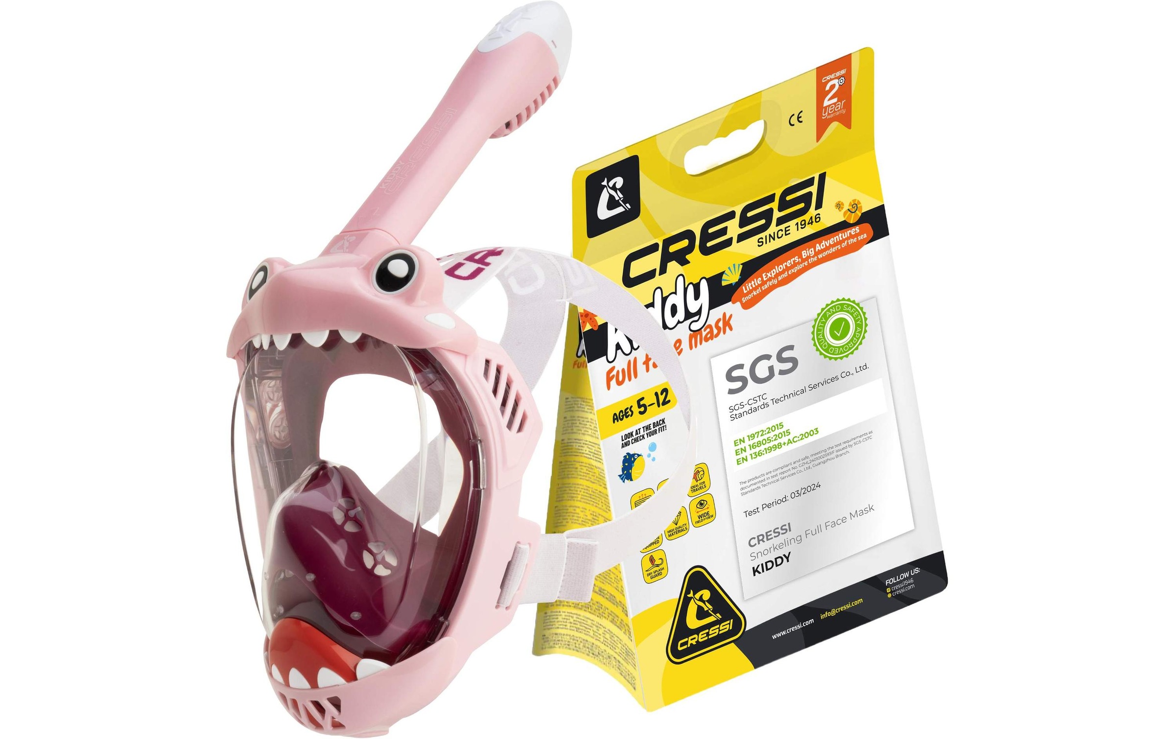 Cressi Masque de plongée »Kiddy«