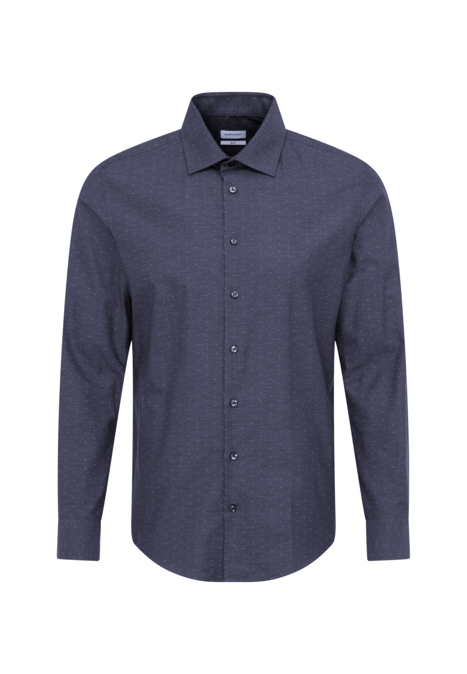 seidensticker Businesshemd »Slim« Slim 1/1 Kentkragen Punkte