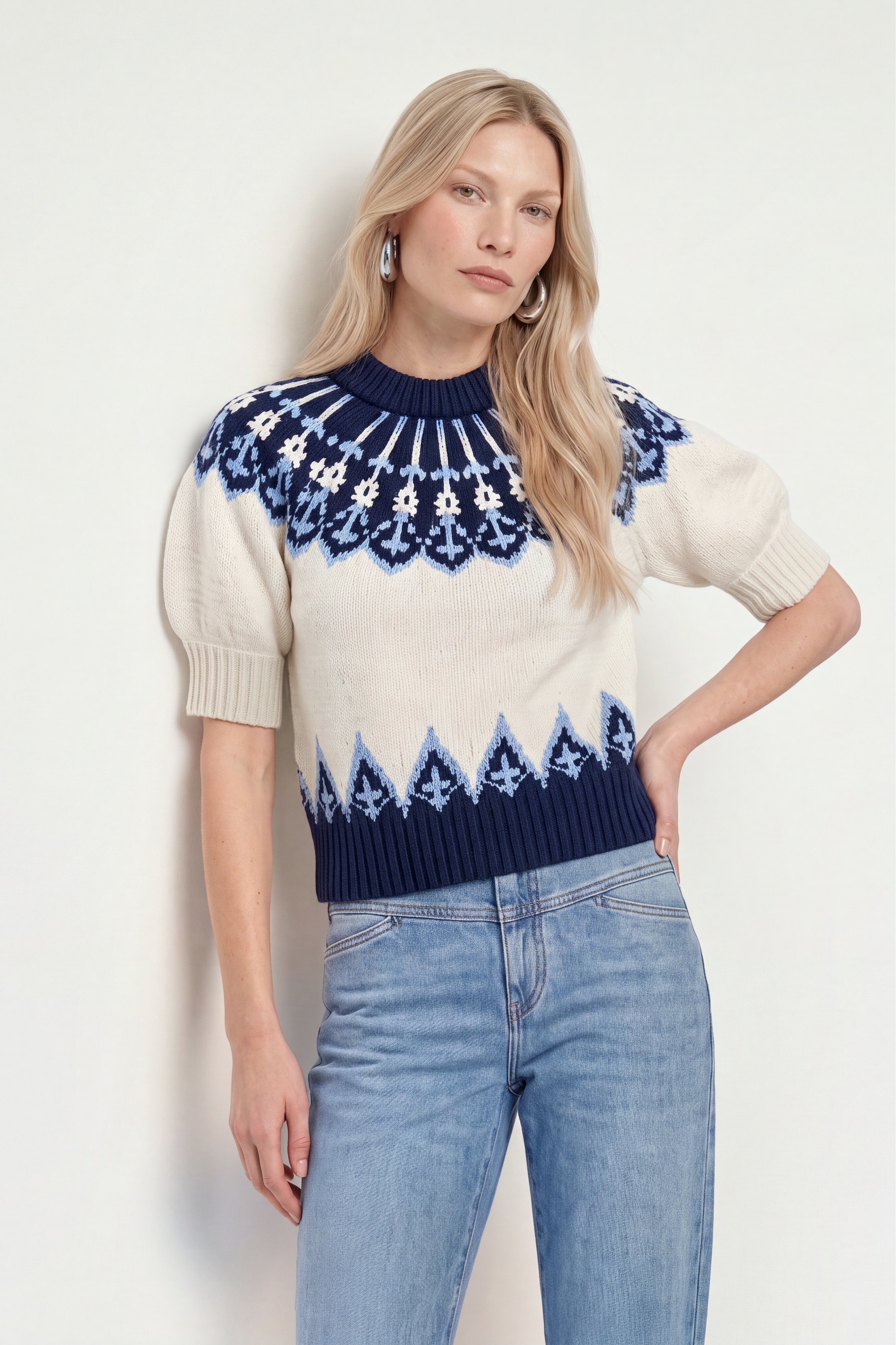 Image of RICHROYAL Norwegerpullover Regular fit mit Strickbund