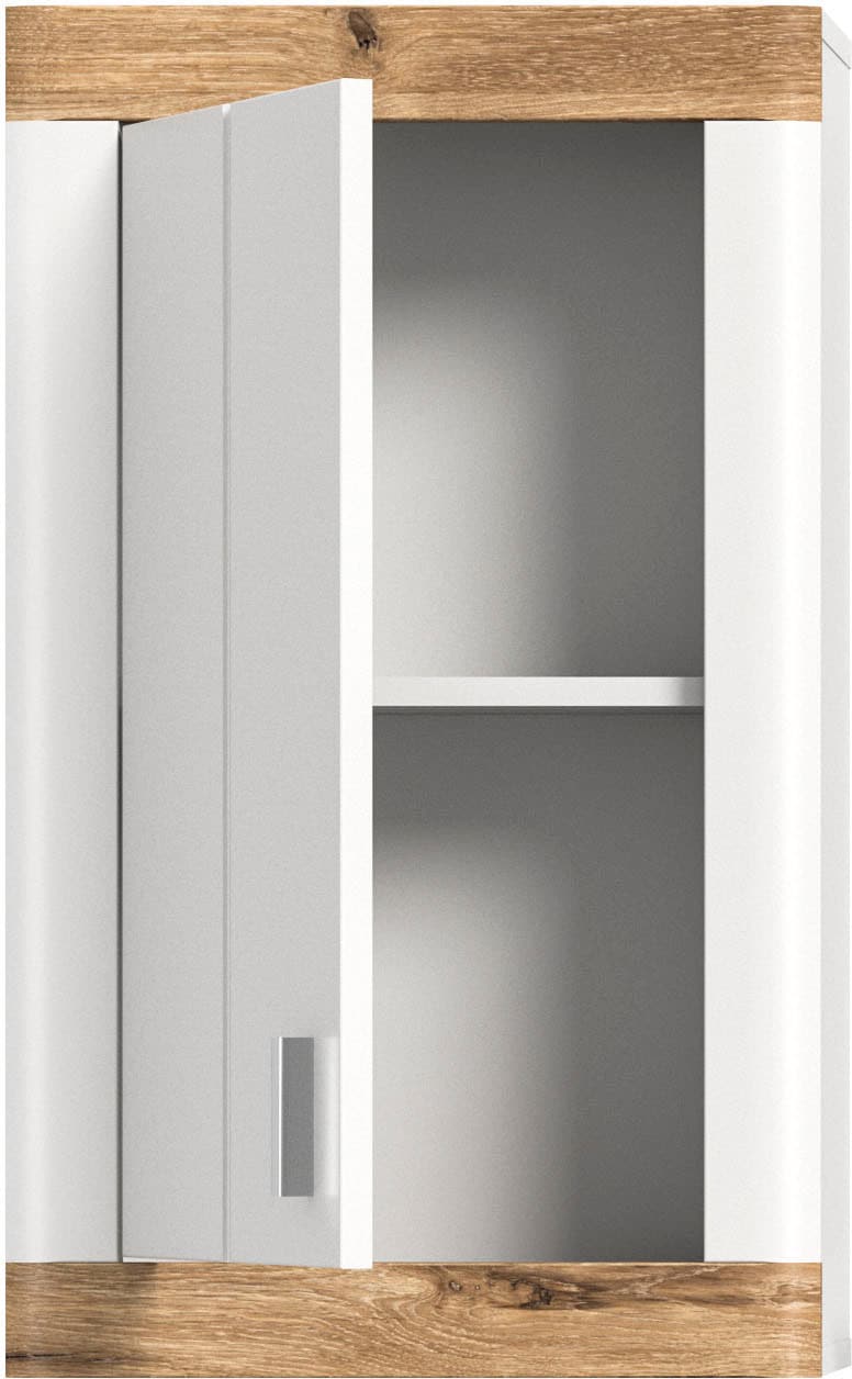 welltime Hängeschrank »Landsby, Breite 45 cm, 1 Tür (Türanschlag wechselbar), 1 Einlegeböden« 1 Stk. tlg. Badmöbel, Badschrank, Schrank, Wandschrank, Bad, Badezimmer