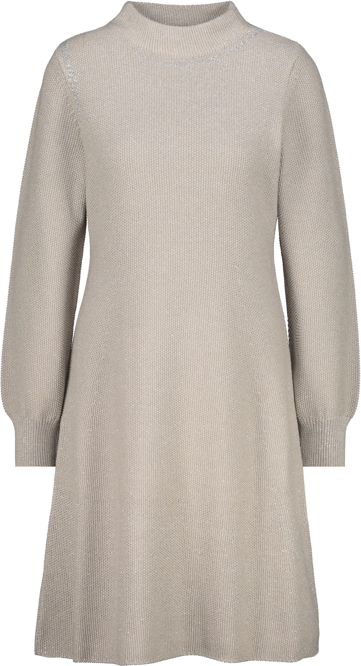 Monari Strickkleid »Kleid Strick Lurex 92cm«, Mit Rundhalsausschnitt