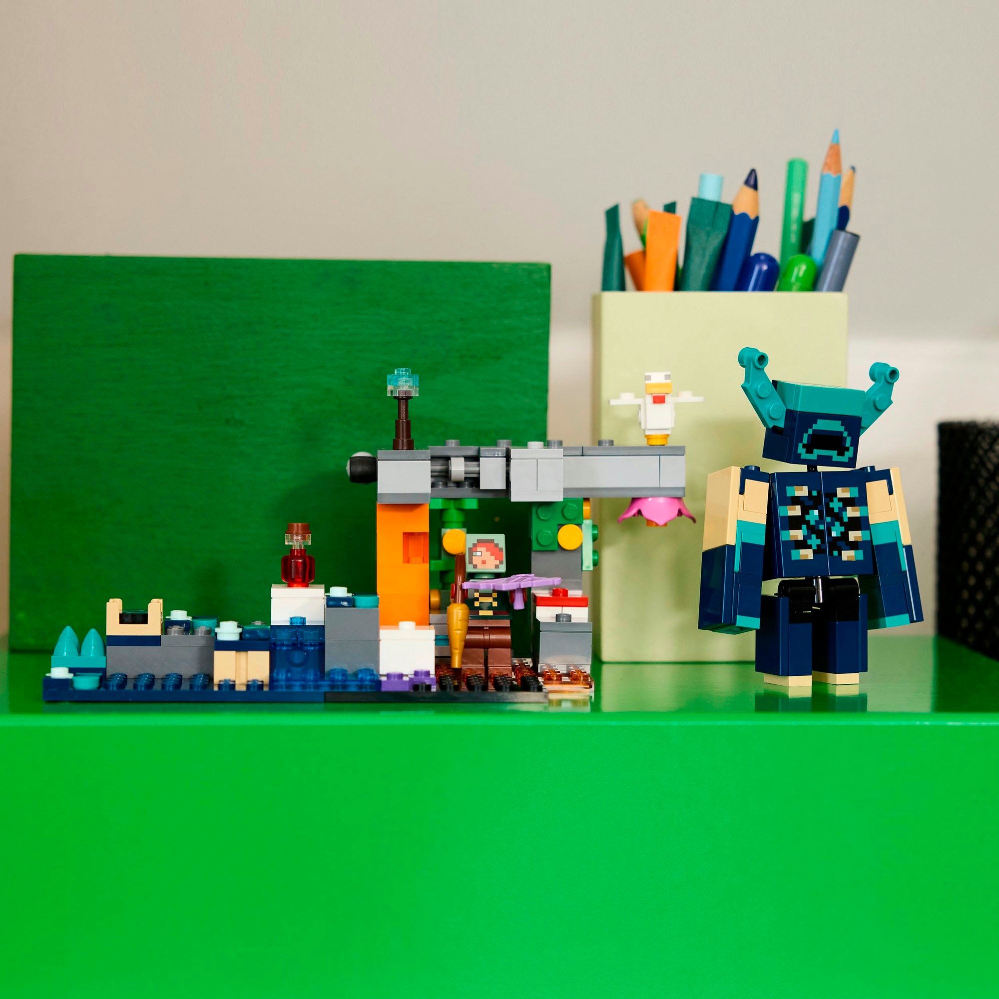 LEGO® Konstruktionsspielsteine »Begegnung mit dem Wächter (21274), LEGO Minecraft« Made in Europe