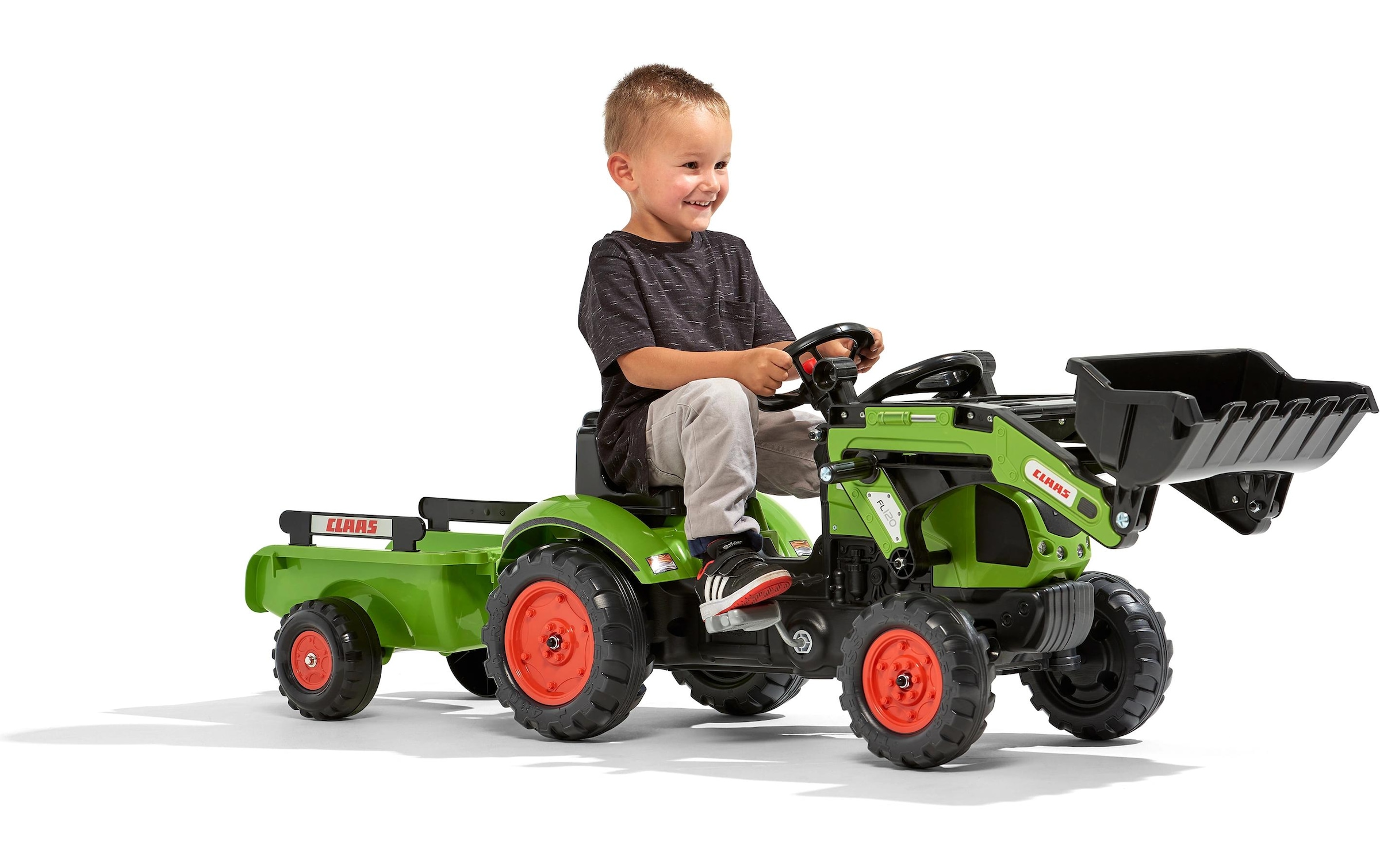 Falk Rutscherauto »Claas Traktor + Anh. M«