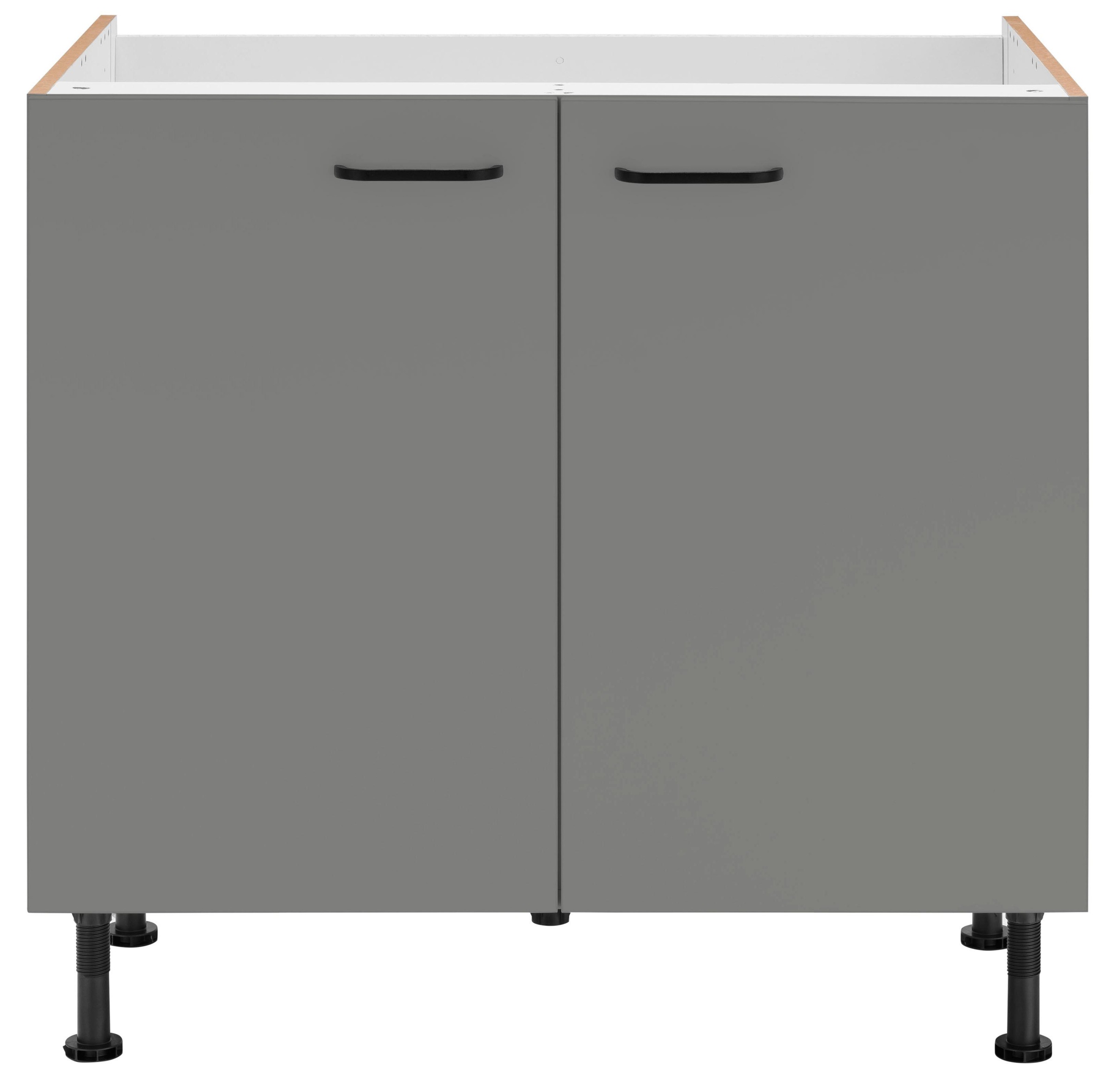 OPTIFIT Meuble évier »Elga« avec fonction soft-close, pieds réglables en hauteur, largeur 90 cm