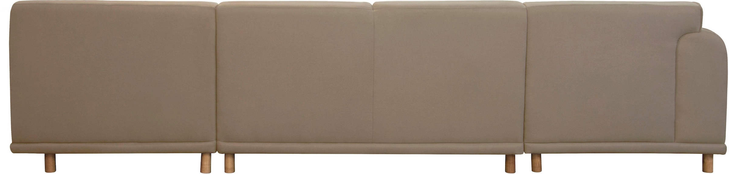 GOODproduct Paysage de salon »Maroon U-Form« in skandinavischem Design, mit losen Kissen