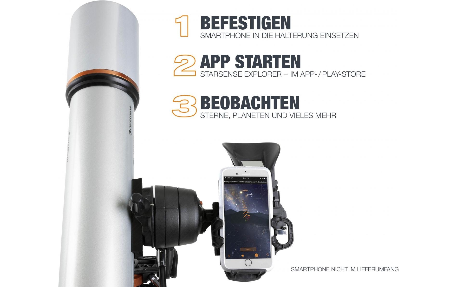 Celestron Teleskop »StarSense Explorer DX 102«