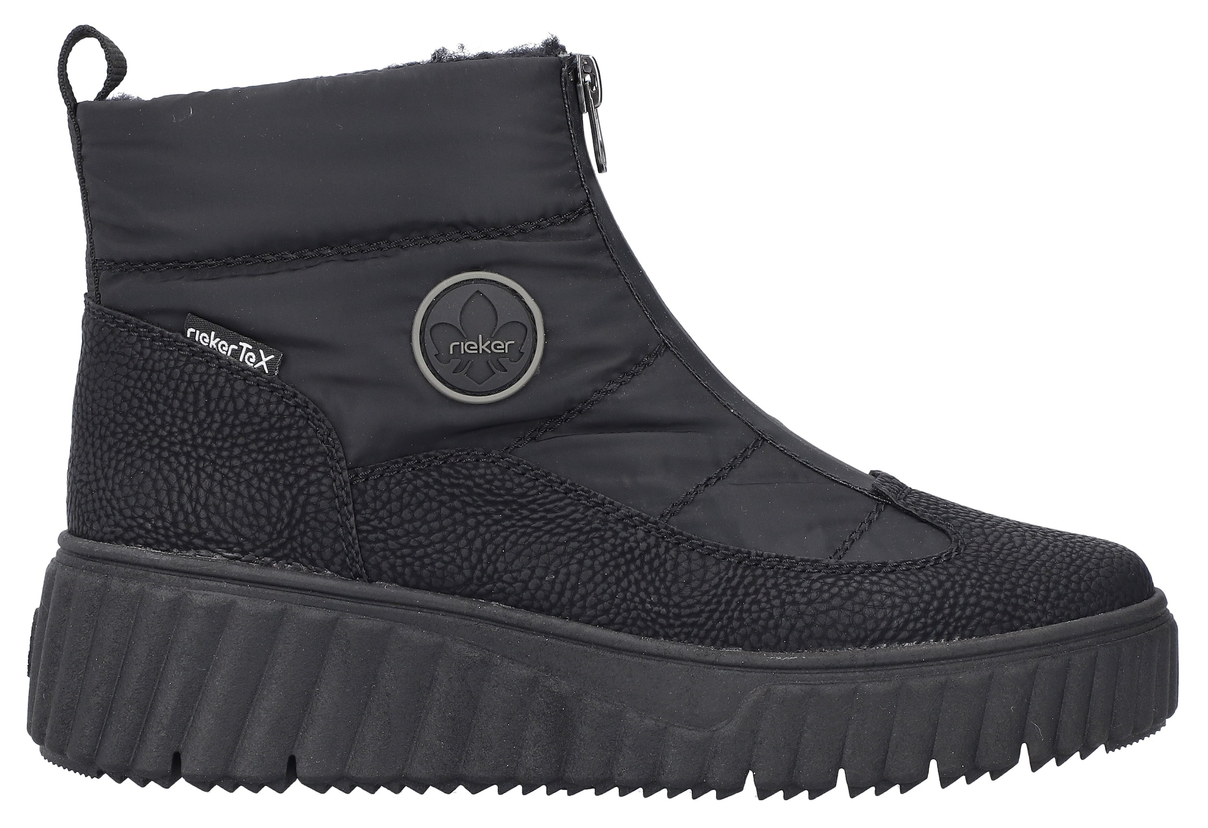 Rieker Winterboots, Outdoorboots, Snowboots mit Reissverschluss am Rist