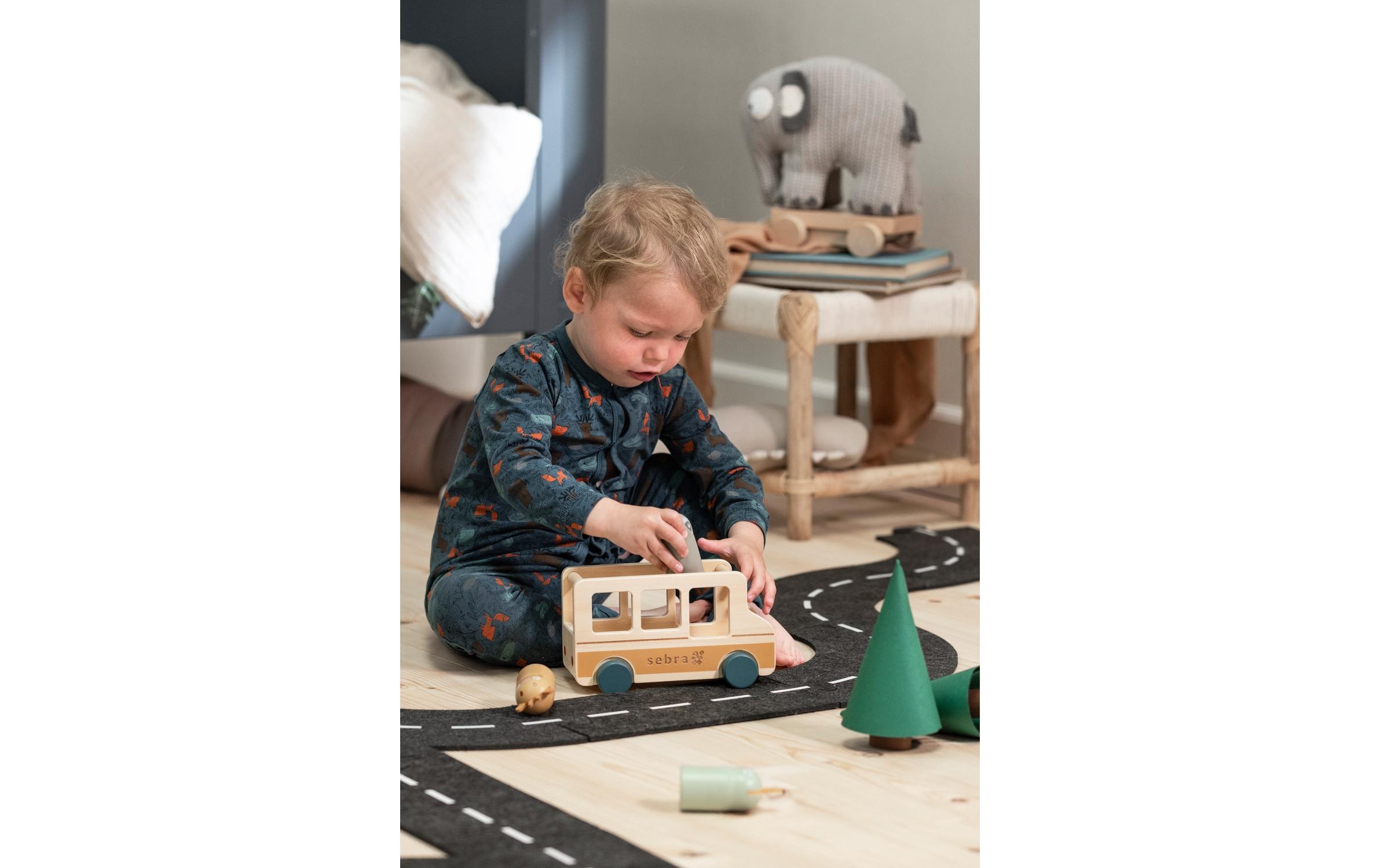 Greifspielzeug »sebra Bus Holz Wildlife«