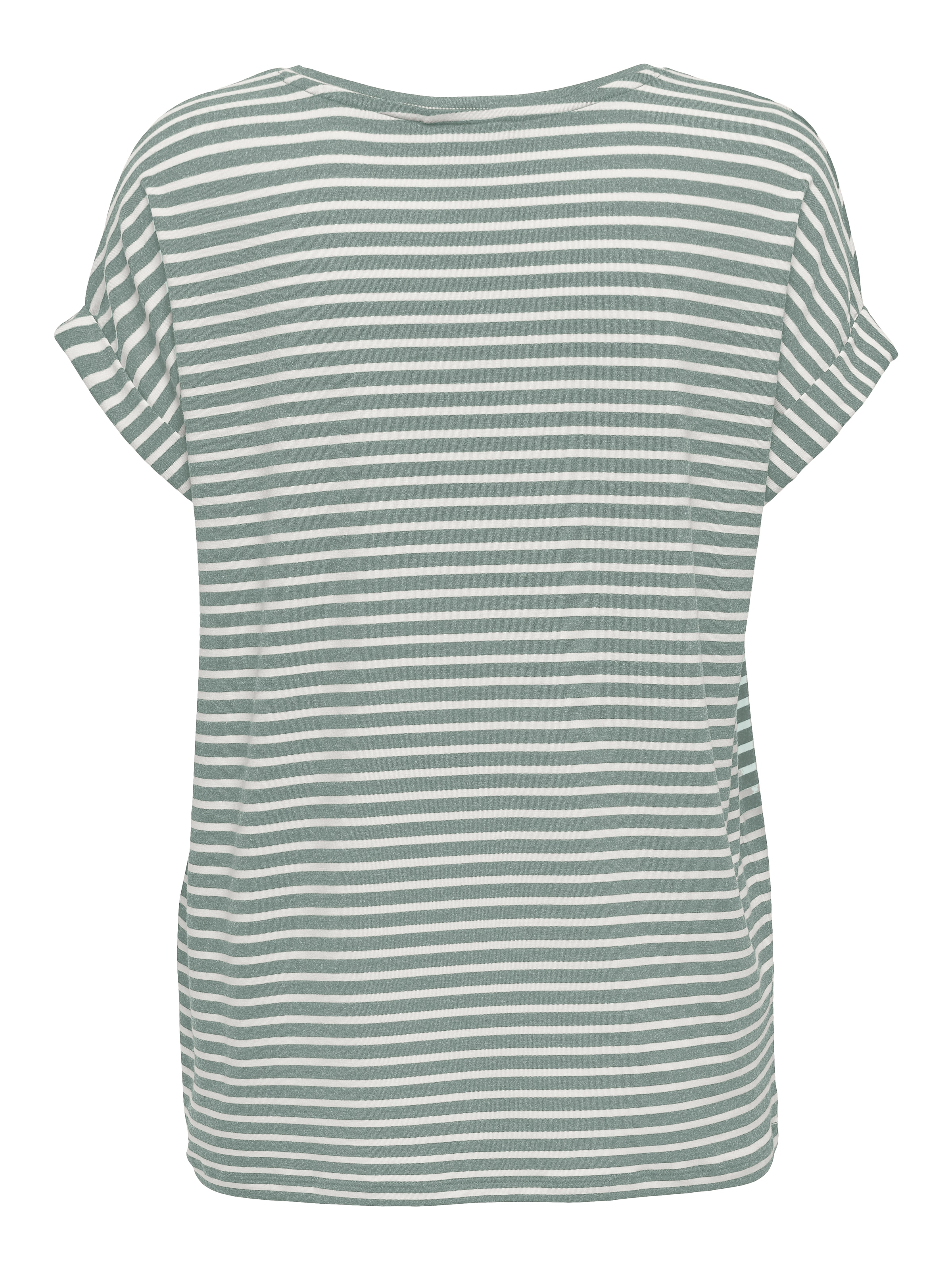 ONLY CARMAKOMA T-shirt à manches courtes »CARMOSTER STRIPE S/S O-NECK TOP JRS NOOS«