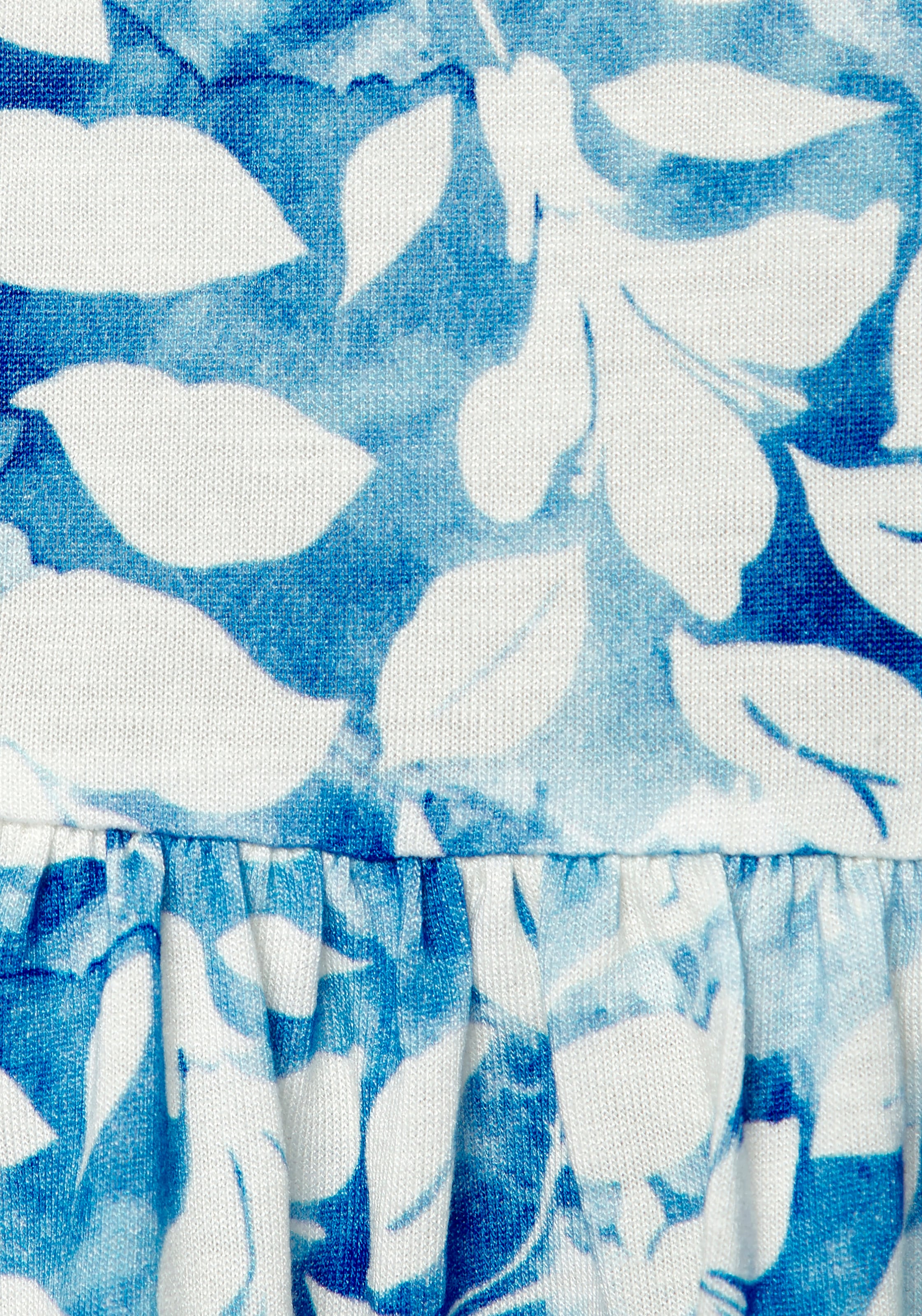 Vivance Minijupe mit Volant in sommerlichem Allover-Print