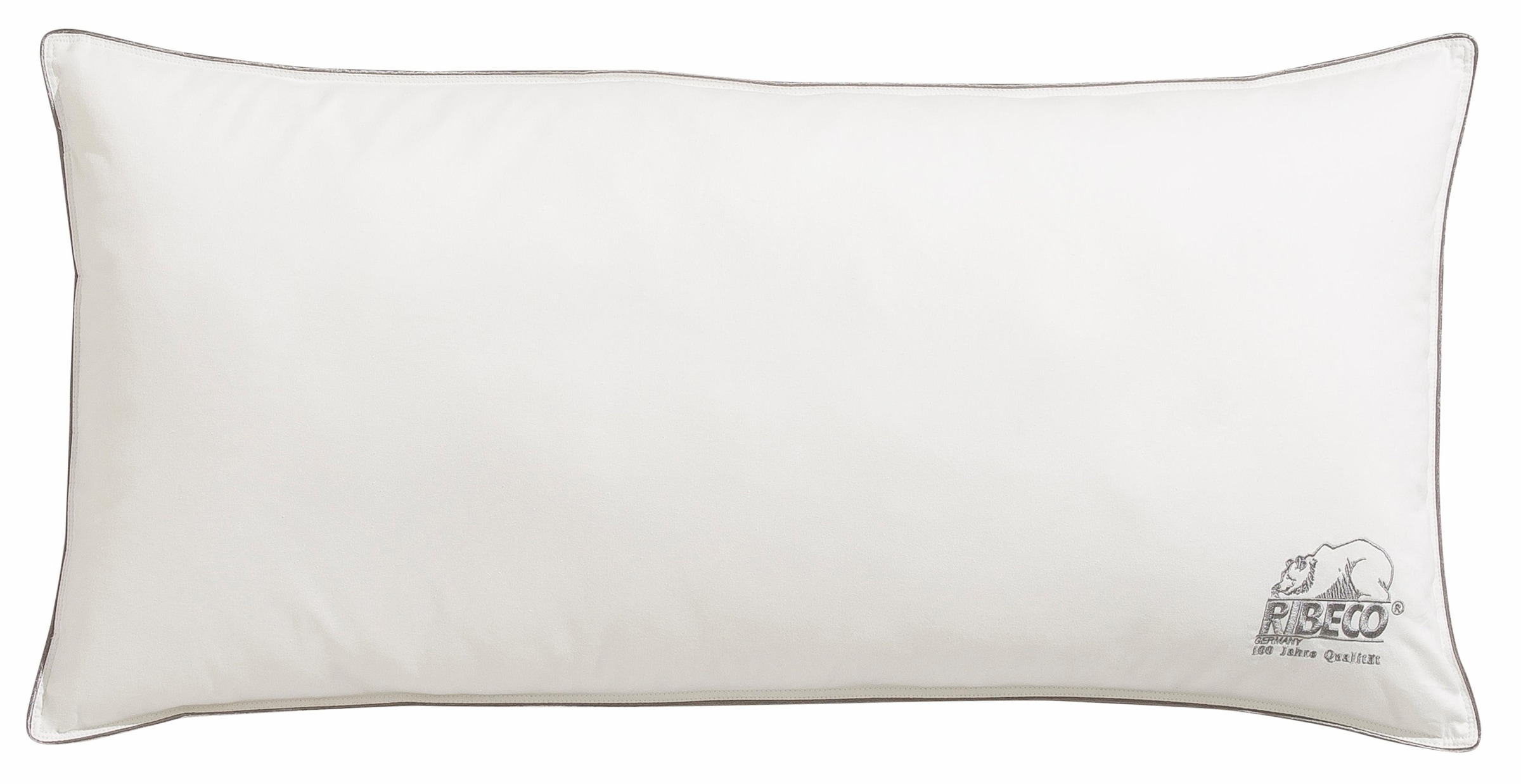 Image of RIBECO Microfaserkissen "Marie, Kissen 40x80 cm & 80x80 cm im Spar-Set erhältlich" Füllung: 100% Polyester Spar-Set, 1 Stk. tlg. Kopfkissen-Set, flauschig &