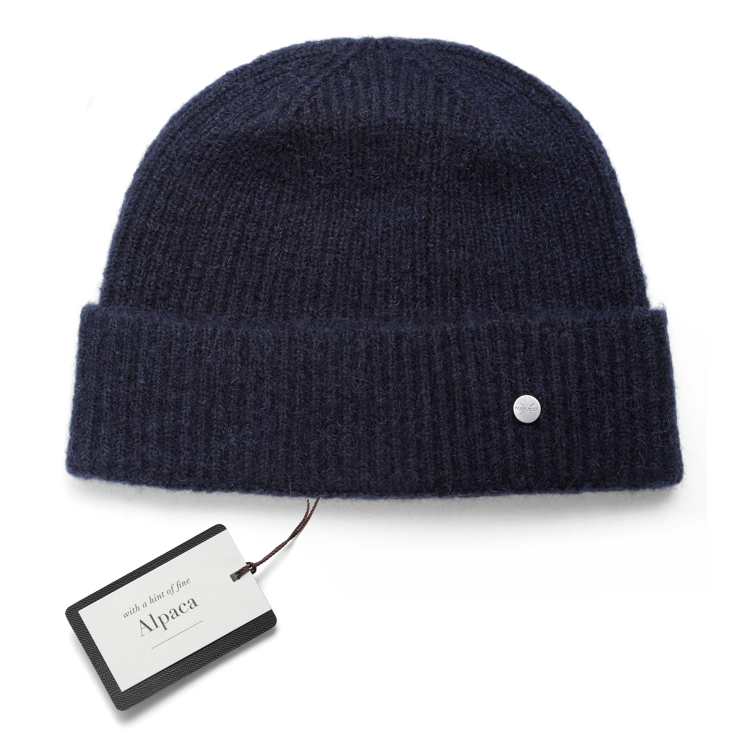 PEARLWOOD Bonnet tricoté »MATS« Feinripp, Wollanteil, breiter Umschlag, wärmend