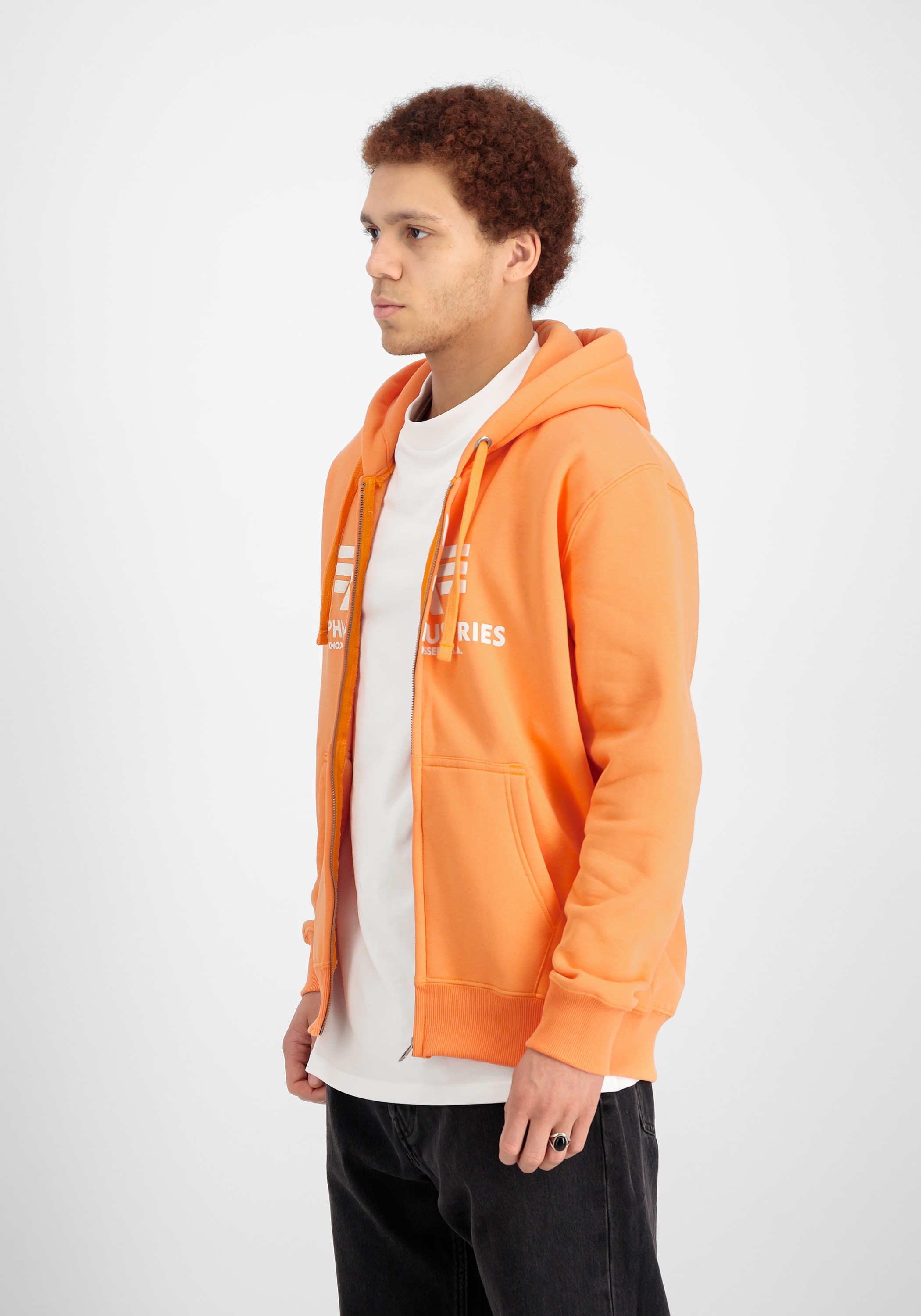 Image of Alpha Industries Hoodie "Basic Zip Hoodie BL PP"
