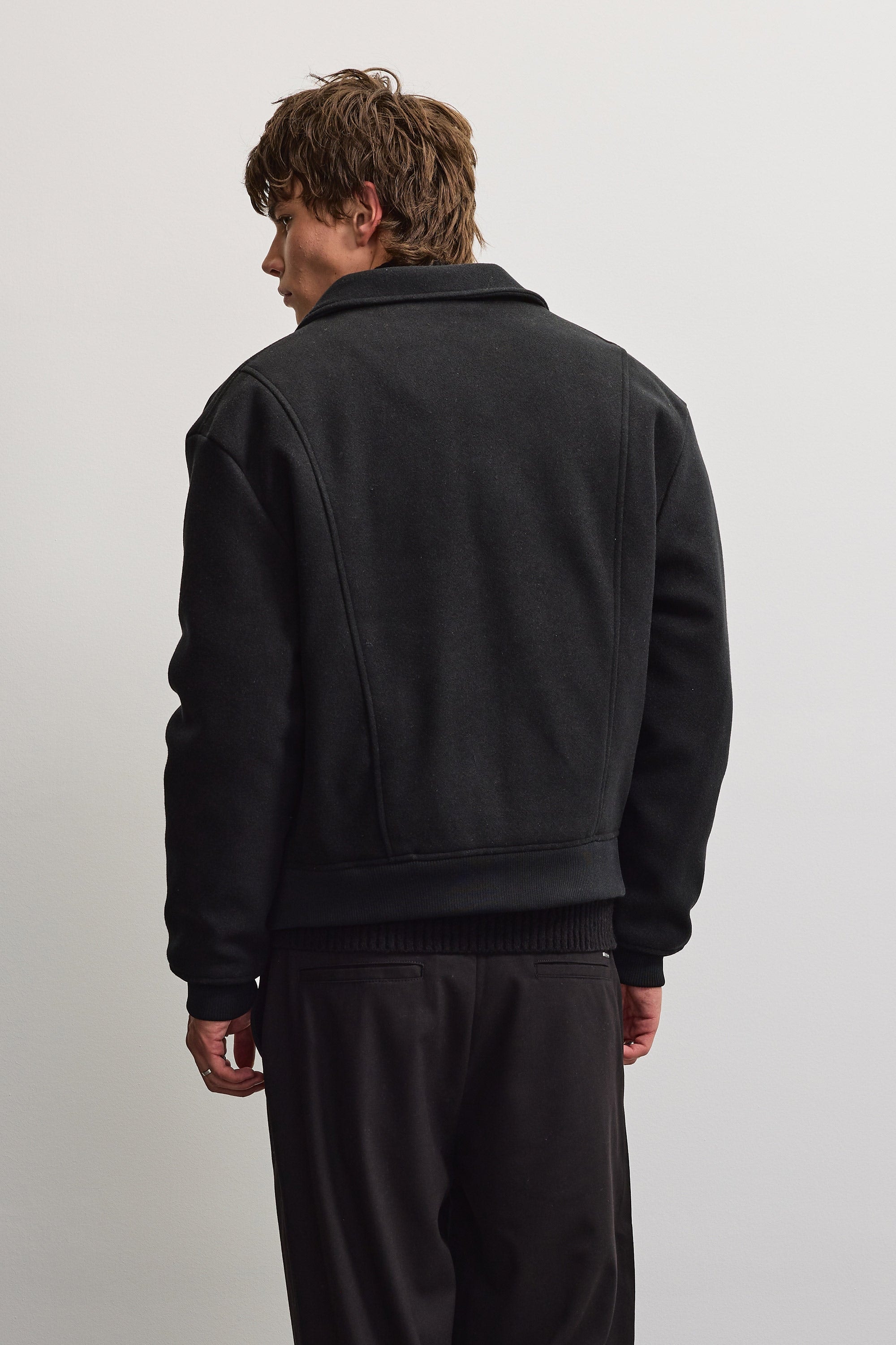 PEGADOR Veste bomber »AIKEN WOOLOPTIC BOMBER JACKET« fibre synthétique, coupe régulière