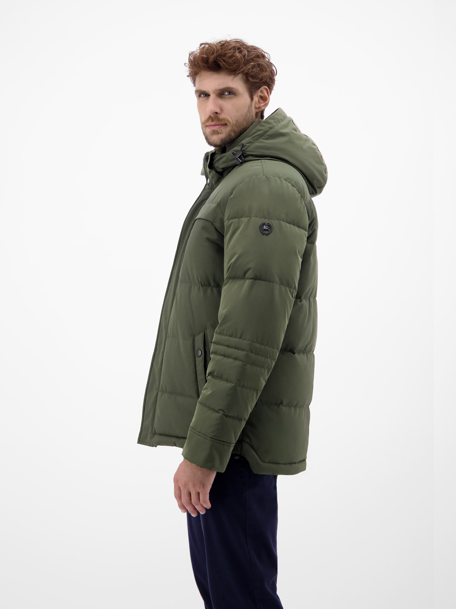 LERROS Veste d'hiver »Funktionale Winterjacke für Herren« mit Kapuze