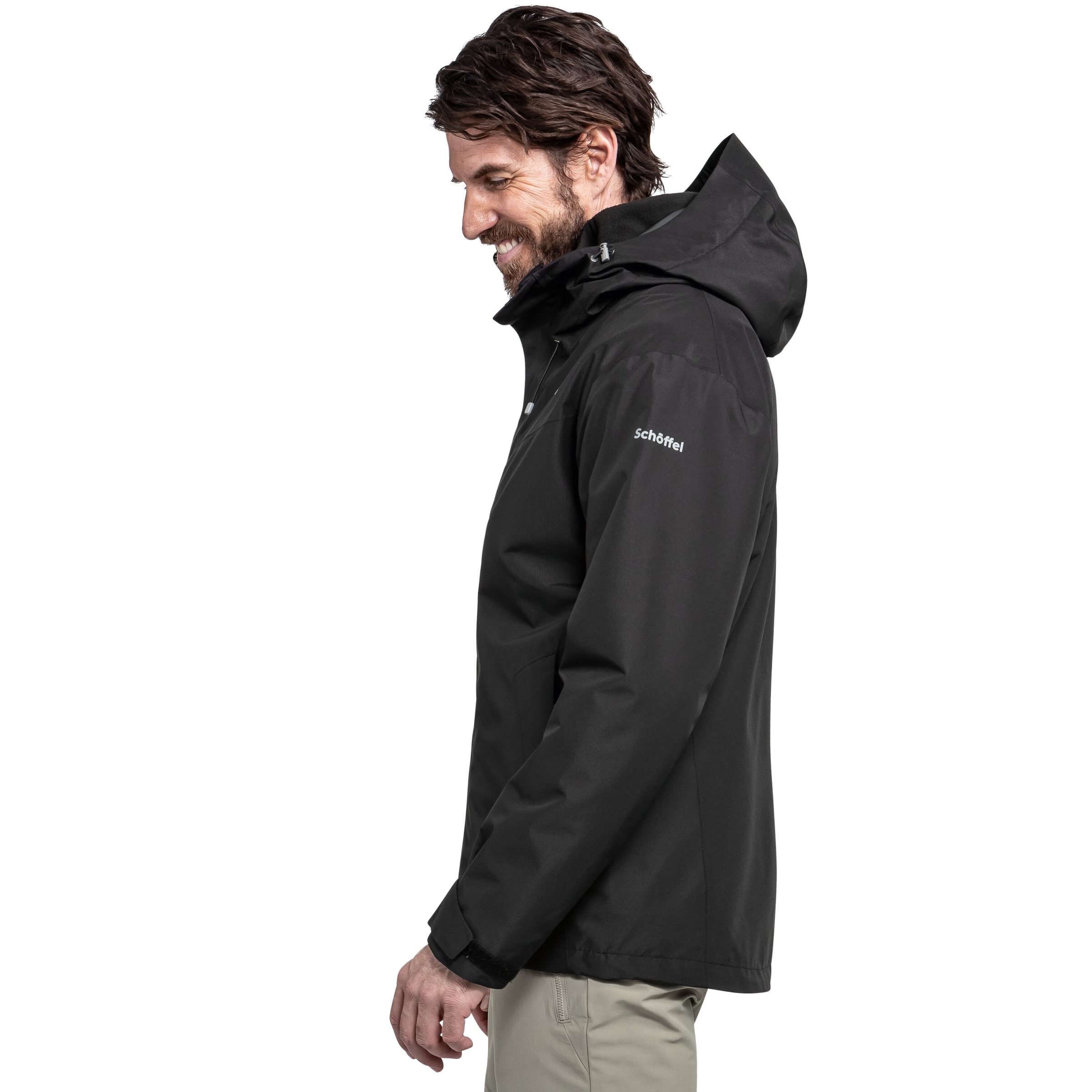 Schöffel 3-in-1-Funktionsjacke »3in1 Jacket Style Okere MNS«, (2 St.), Wasserdicht, winddicht, atmungsaktiv Übergangsjacke
