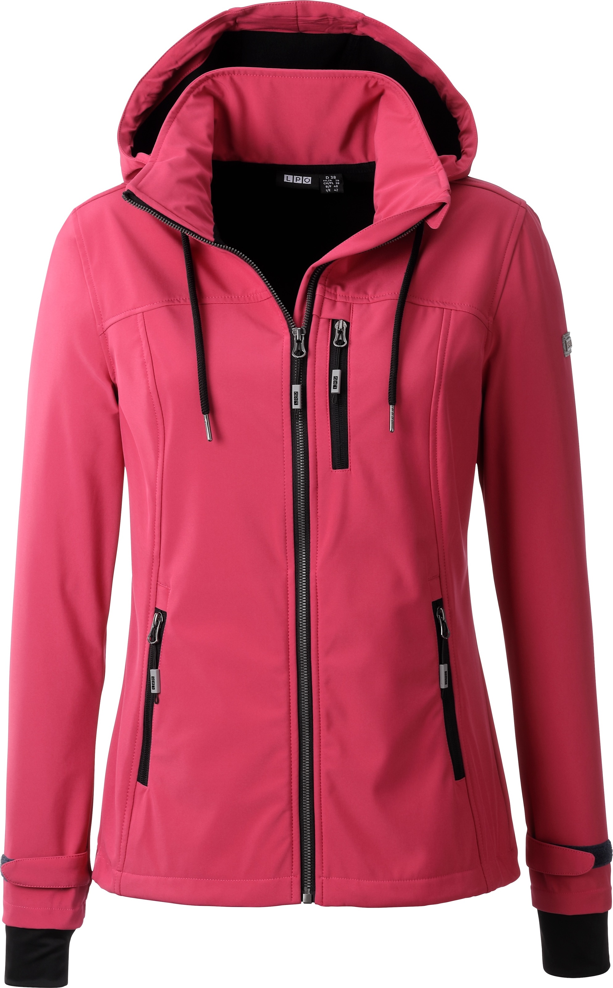 DEPROC Active Veste softshell »DECORAH PEAK V WOMEN« avec capuche amovible