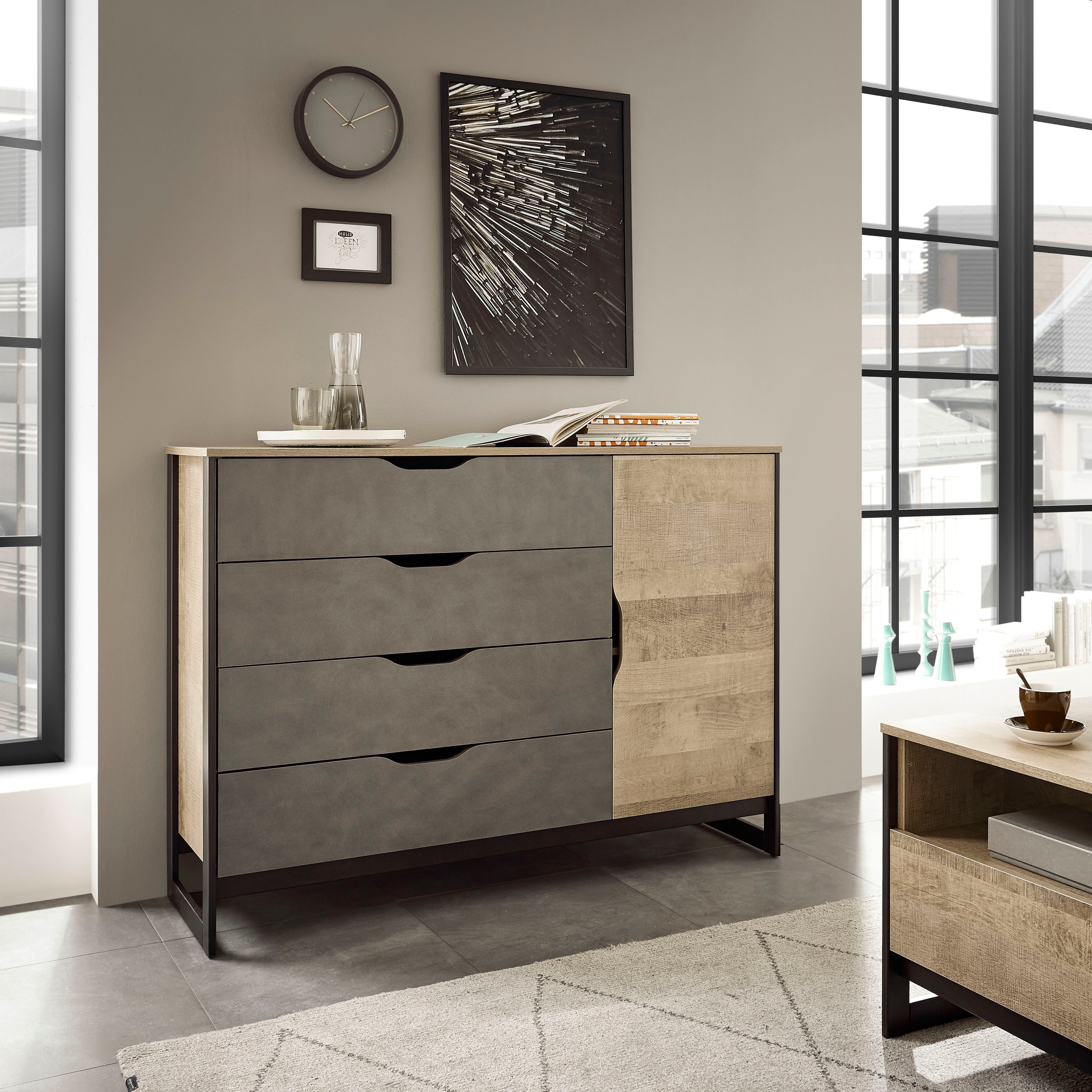 Image of Places of Style Kommode »Malthe«, im trendigen Design bei Ackermann Versand Schweiz