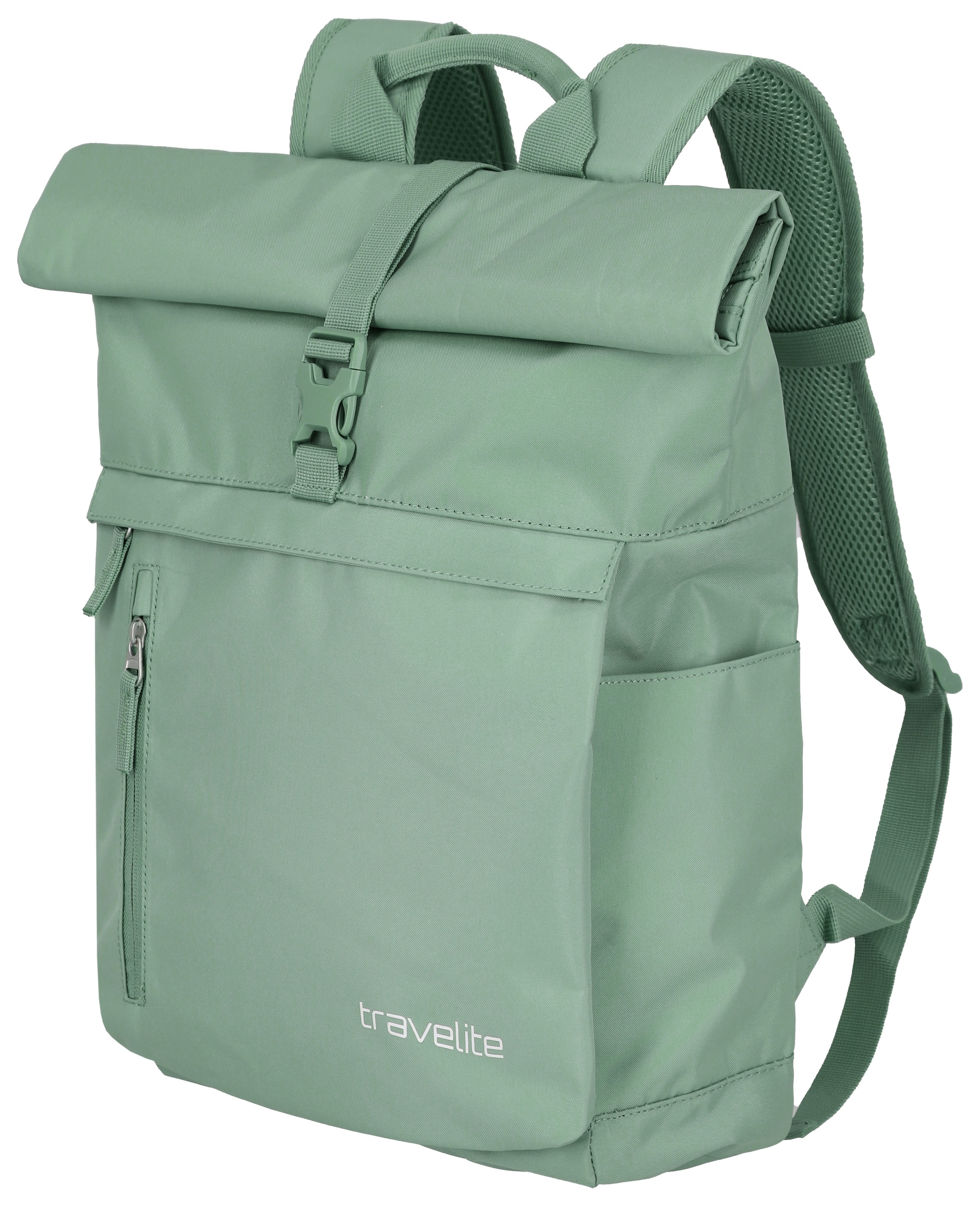 travelite Freizeitrucksack »BASICS Rollup Rucksack«, Arbeitsrucksack Sportrucksack Reiserucksack Schulrucksack