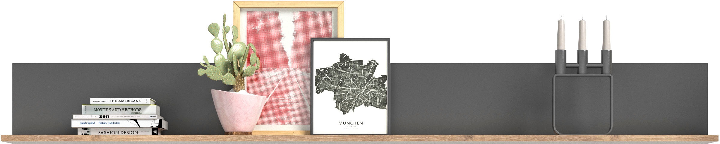 Image of Home affaire Wandboard "Riga" Breite 180 cm