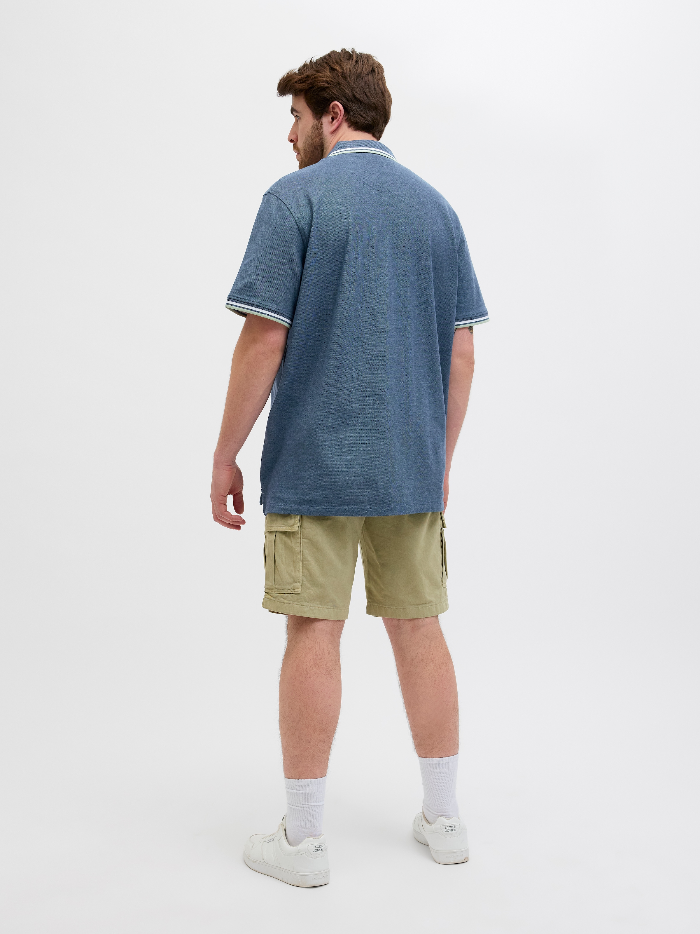 Jack & Jones PlusSize Poloshirt »JJEPAULOS POLO SS NOOS PLS«, mit Logo Stickerei