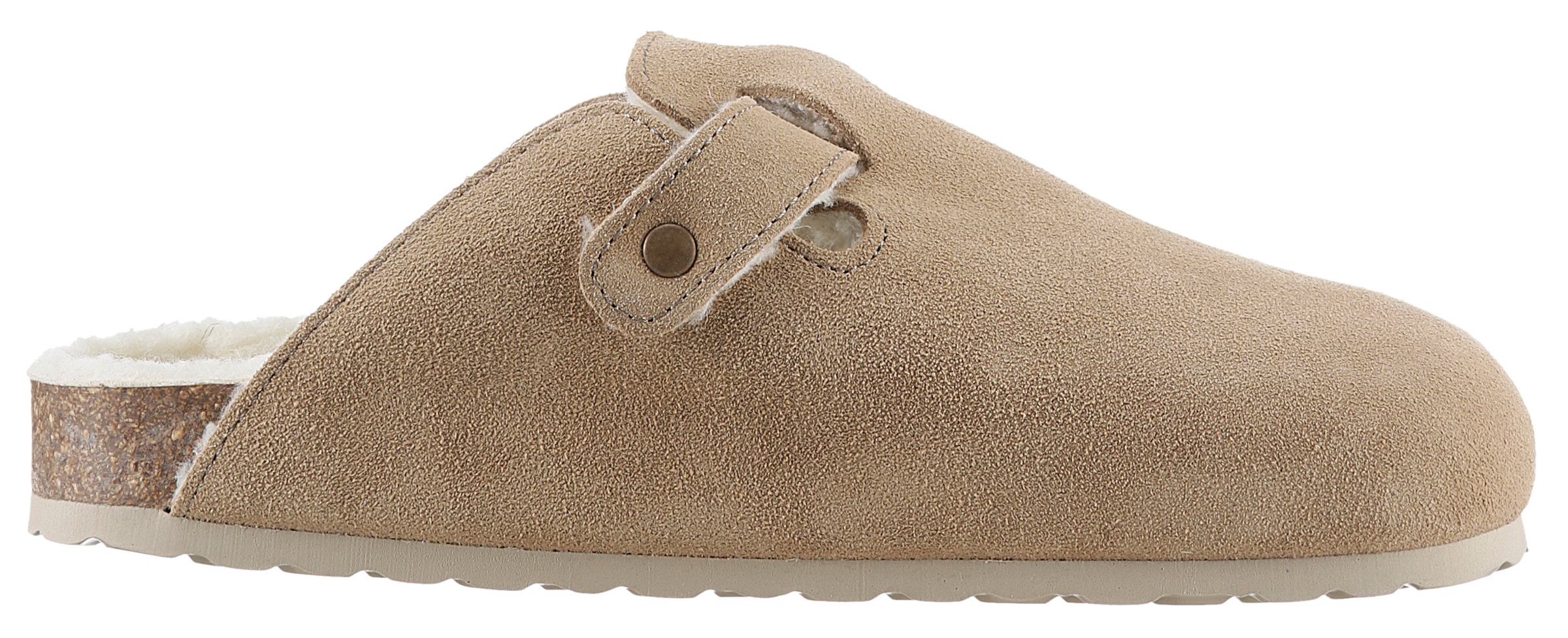 Aniston SHOES Sabot »Esc«  chausson, pantoufle, chausson d'intérieur avec doublure chaude